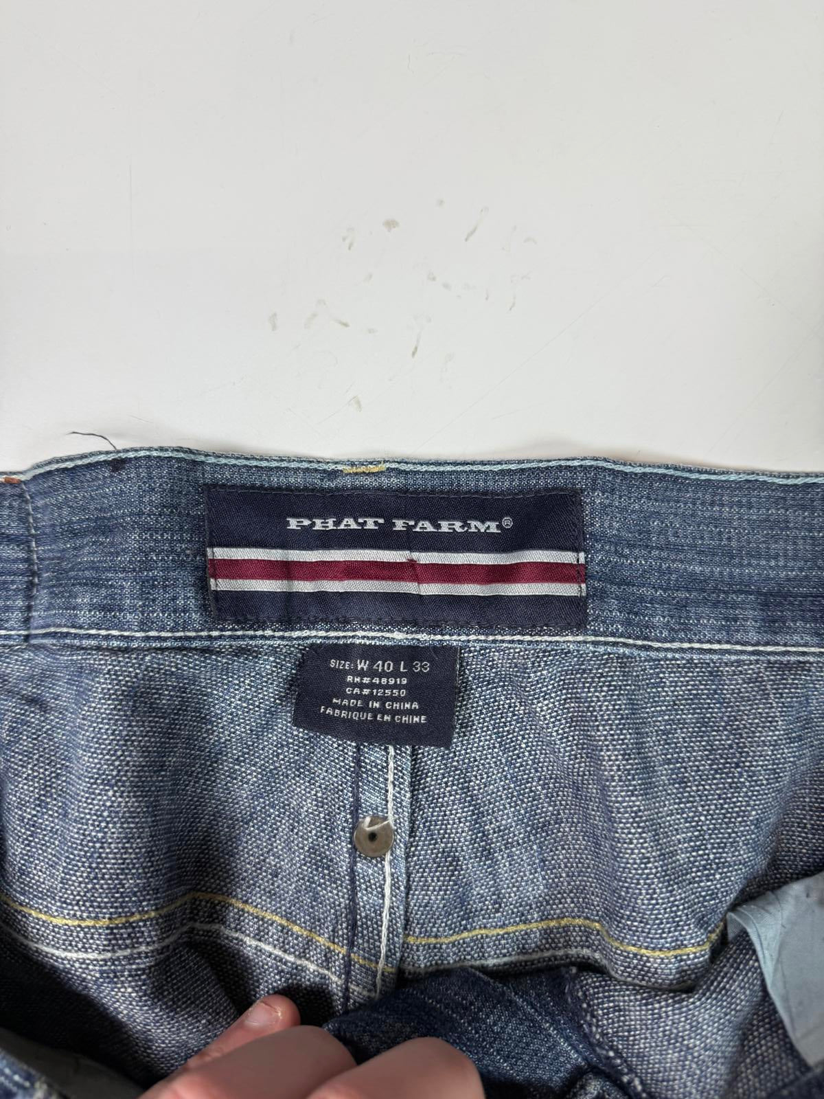 Vintage Phat Farm baggy hip hop Jeans (W40)