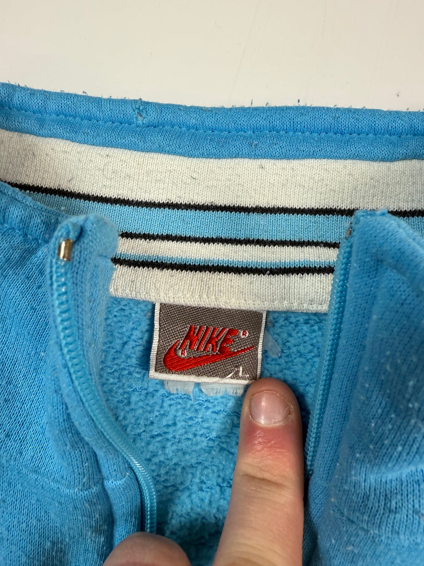 Vintage 90s Nike full zip sweatshirt (L)