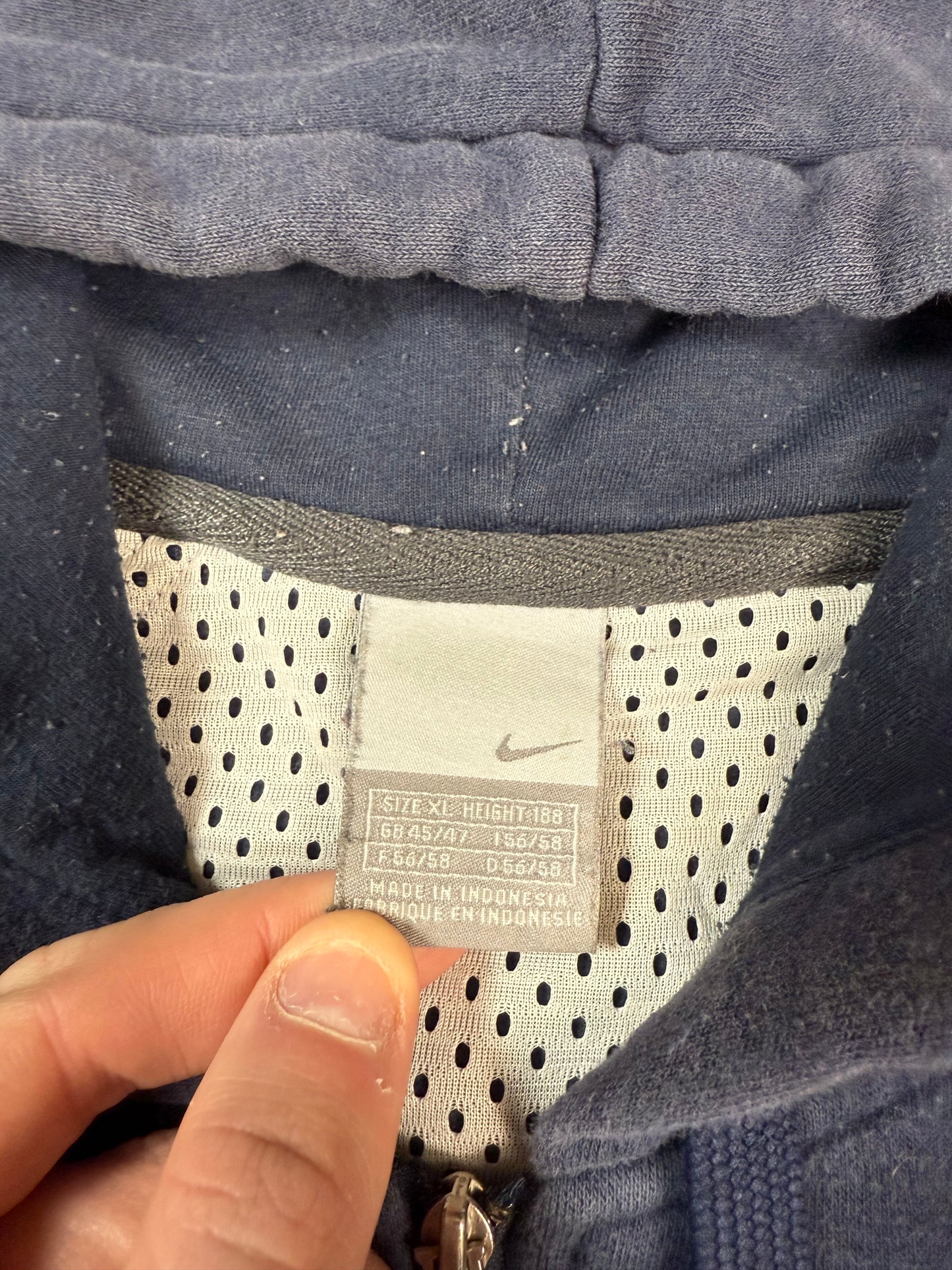 Vintage Nike zip up hoodie (XL)