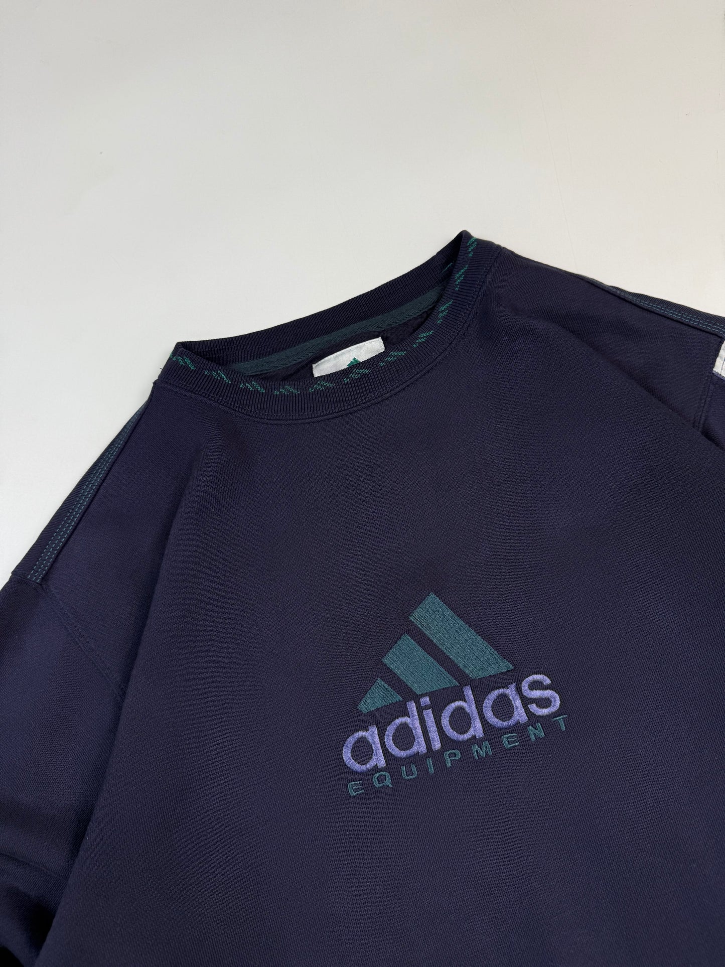 Vintage 90s Adidas equipment sweatshirt (XS)