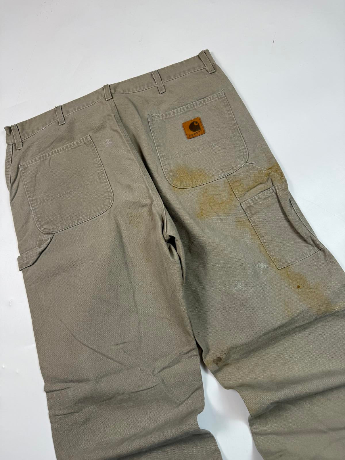 Vintage 90s Carhartt baggy carpenter pants (W38)