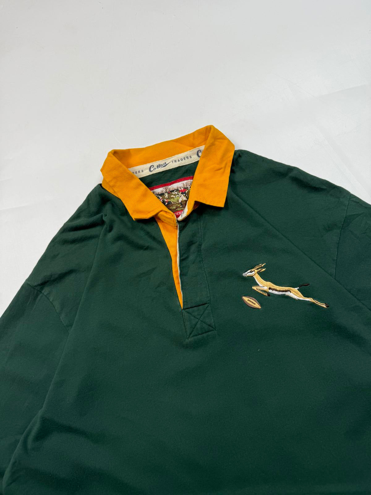 Vintage 90s South Africa Cotton Traders rugby shirt (L)