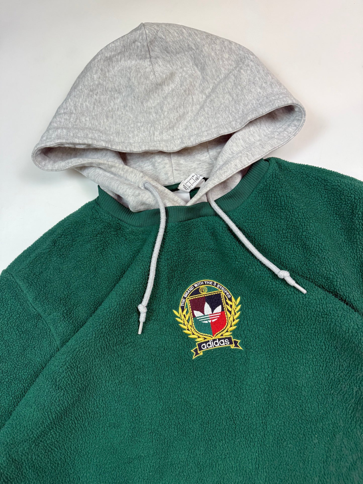 Adidas originals collegiate crest hoodie (S)
