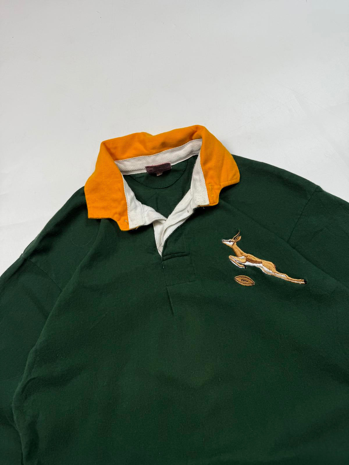 Vintage 80s South Africa Cotton Traders rugby shirt (S)