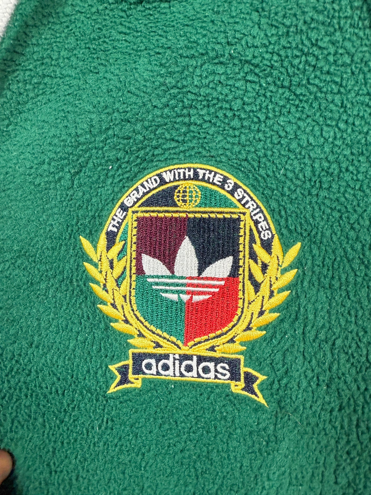 Adidas originals collegiate crest hoodie (S)