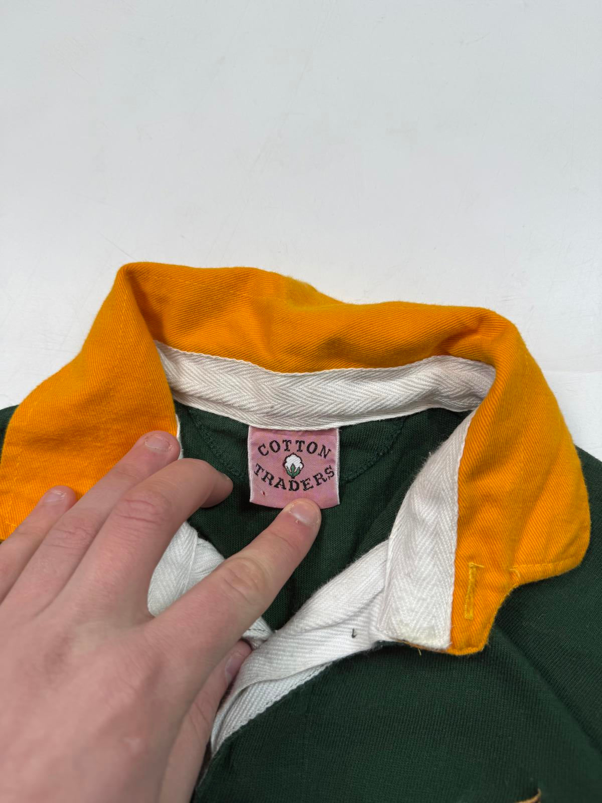 Vintage 80s South Africa Cotton Traders rugby shirt (S)