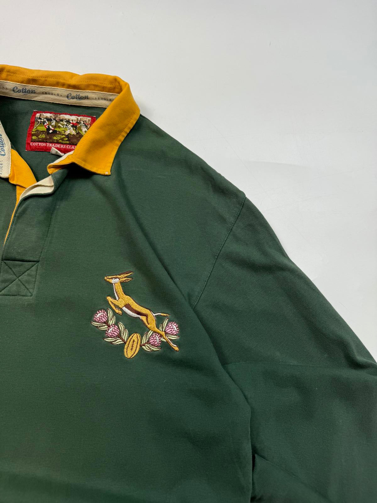 Vintage 90s South Africa Cotton Traders rugby shirt (M)
