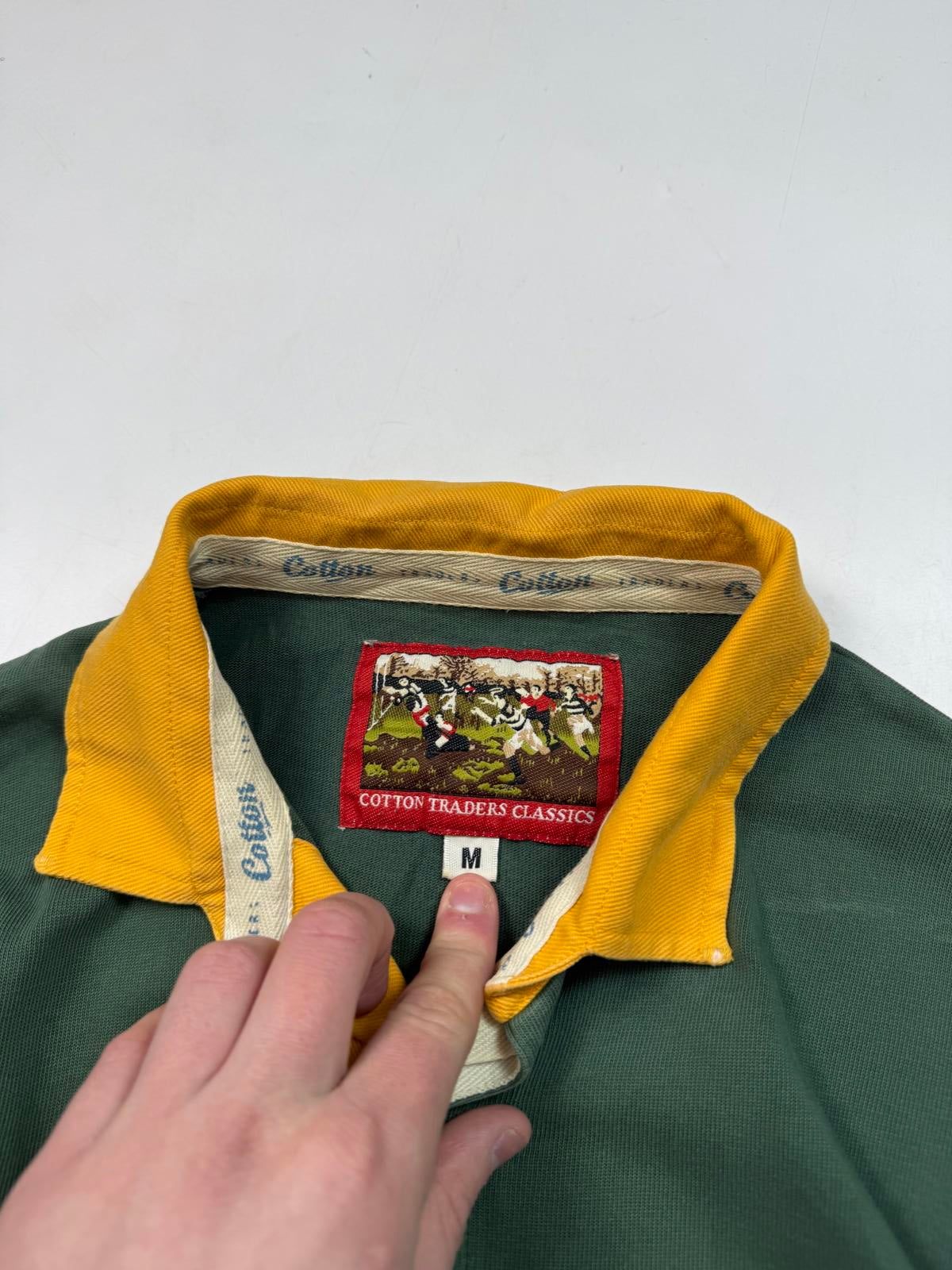 Vintage 90s South Africa Cotton Traders rugby shirt (M)