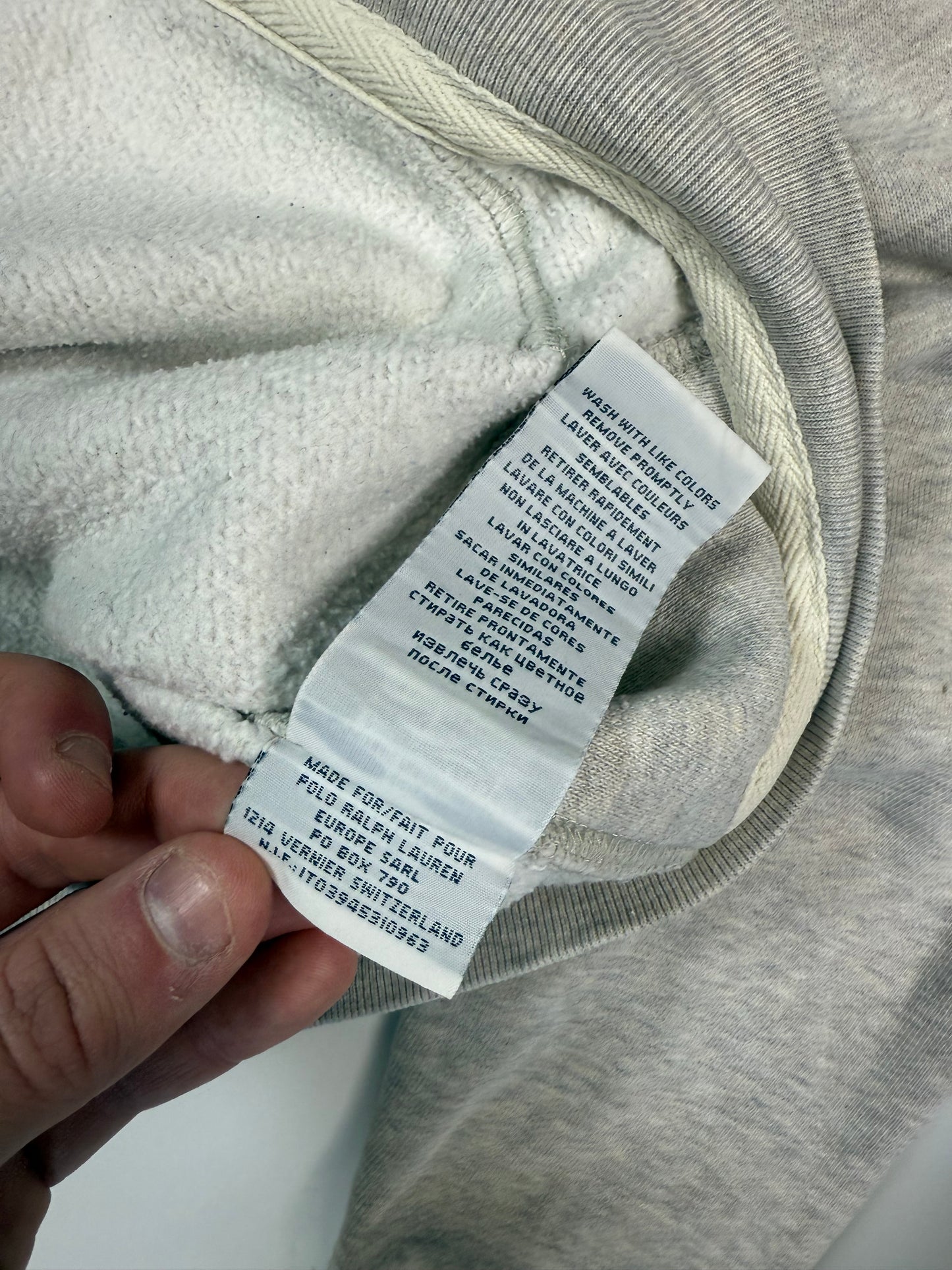 Vintage Polo Ralph Lauren zip up hoodie (M)