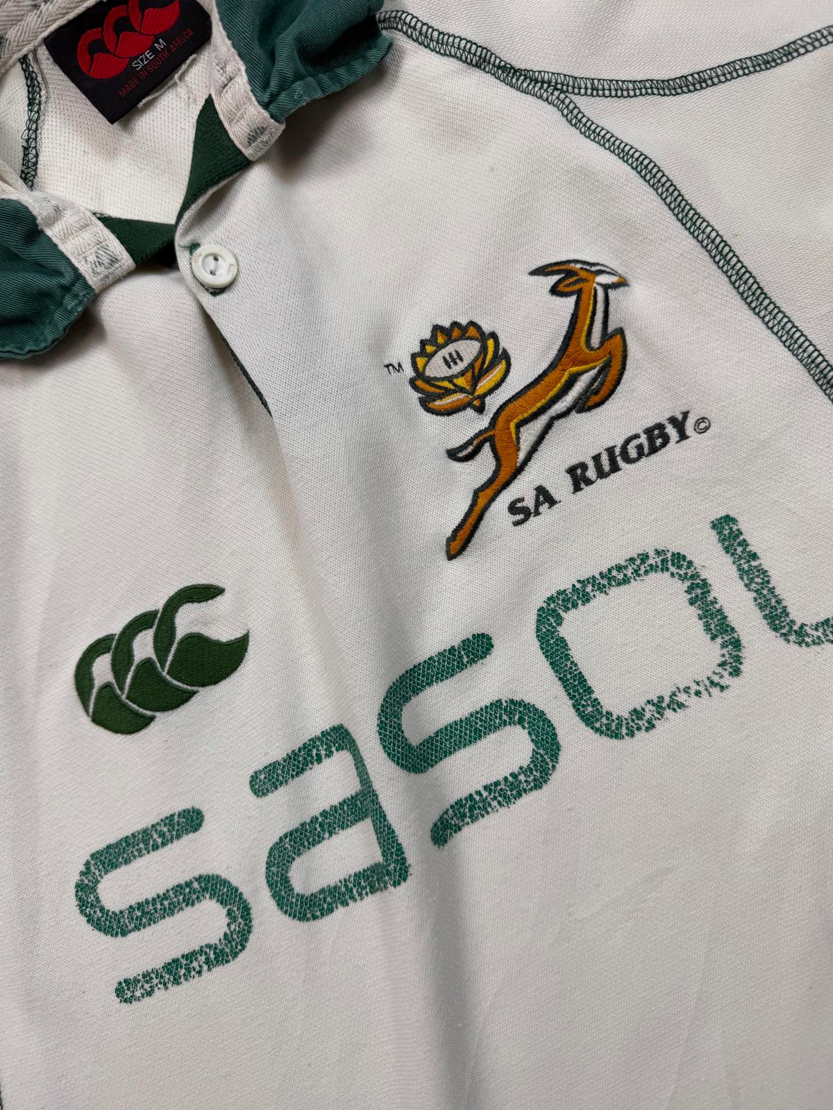 Vintage South Africa 2005-07 Canterbury techtex rugby shirt (M)
