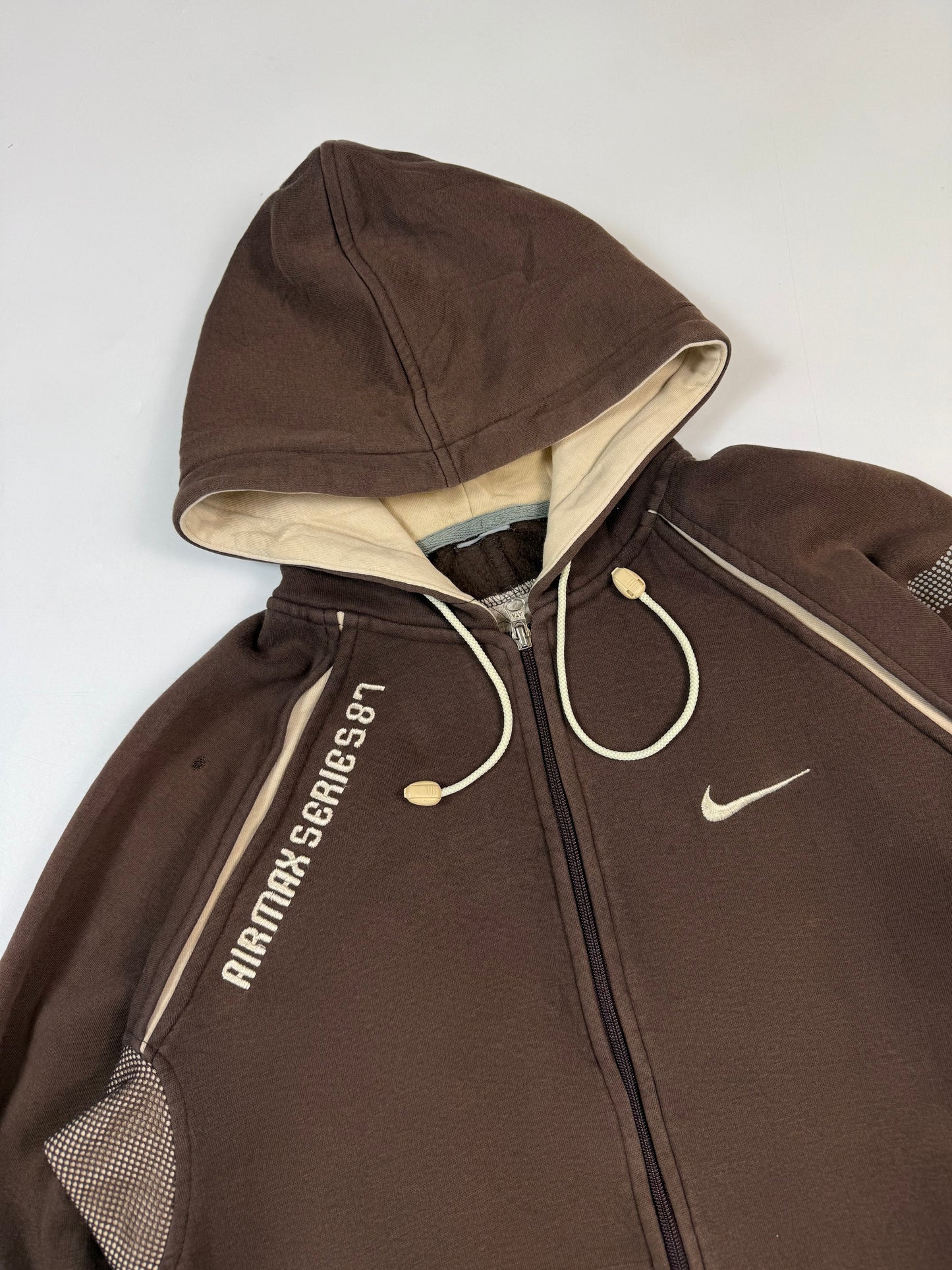 Vintage Nike air max zip up hoodie (M)