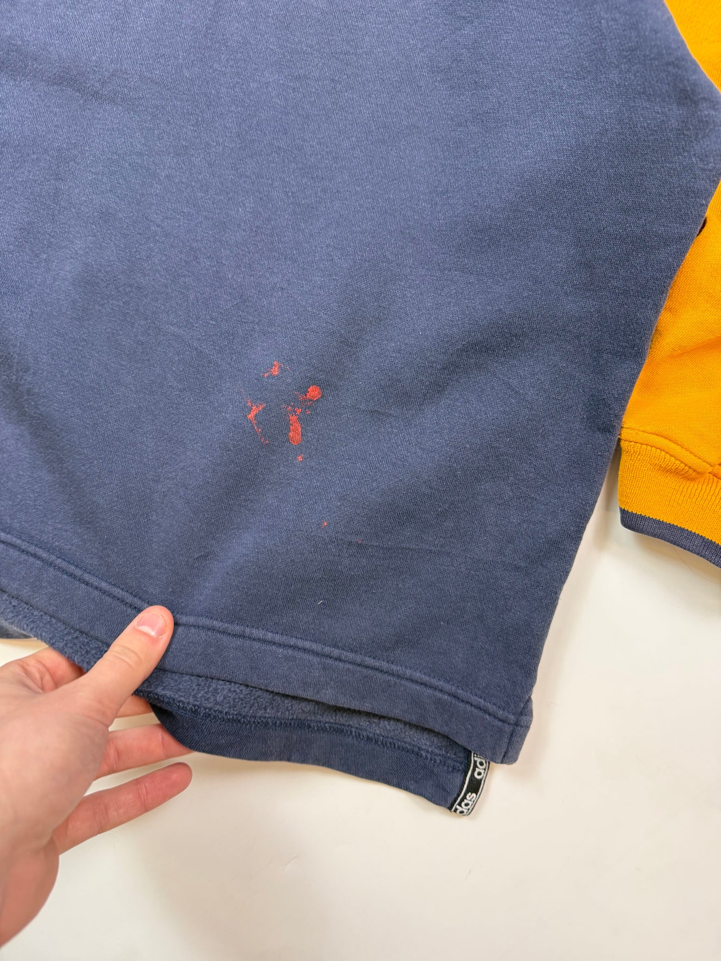 Vintage 90s Adidas colour block sweatshirt (M)