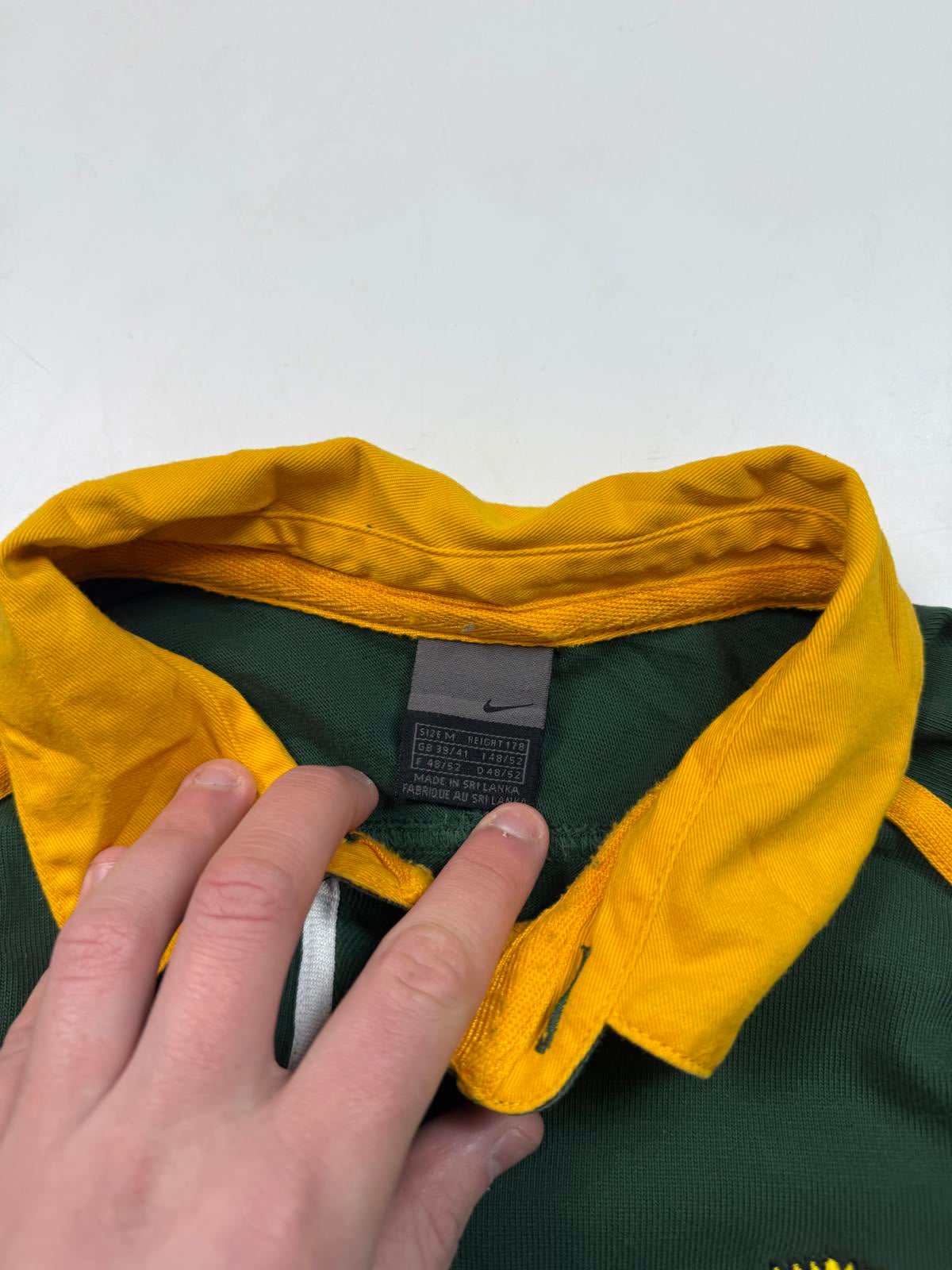 Vintage South Africa 2001/02 Nike rugby shirt (M)