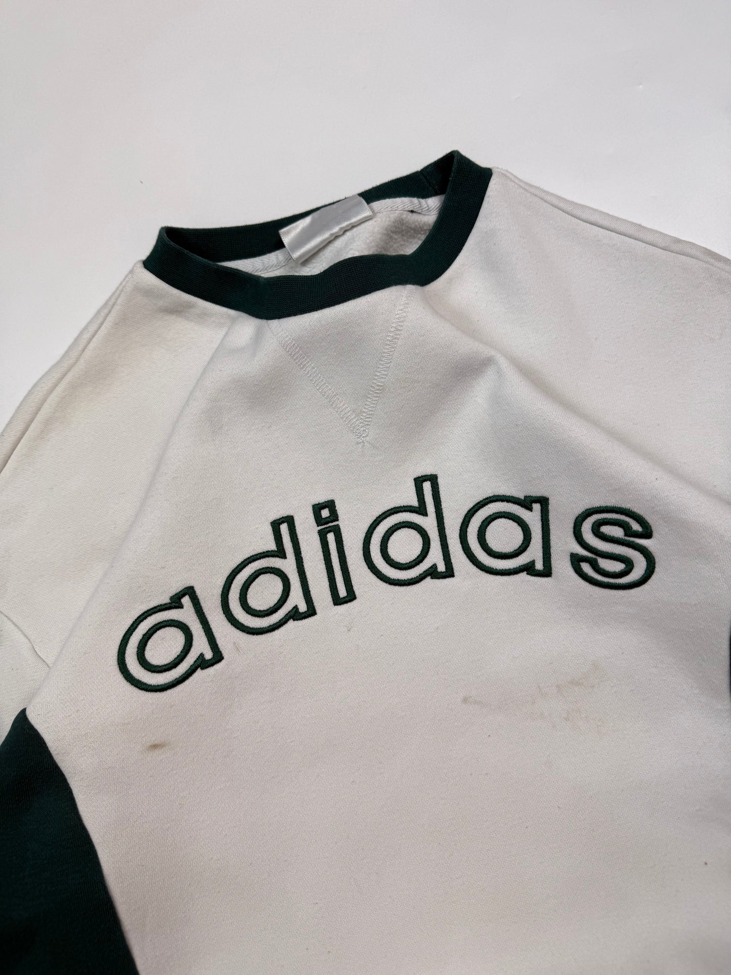 Adidas spell out sweatshirt (M)