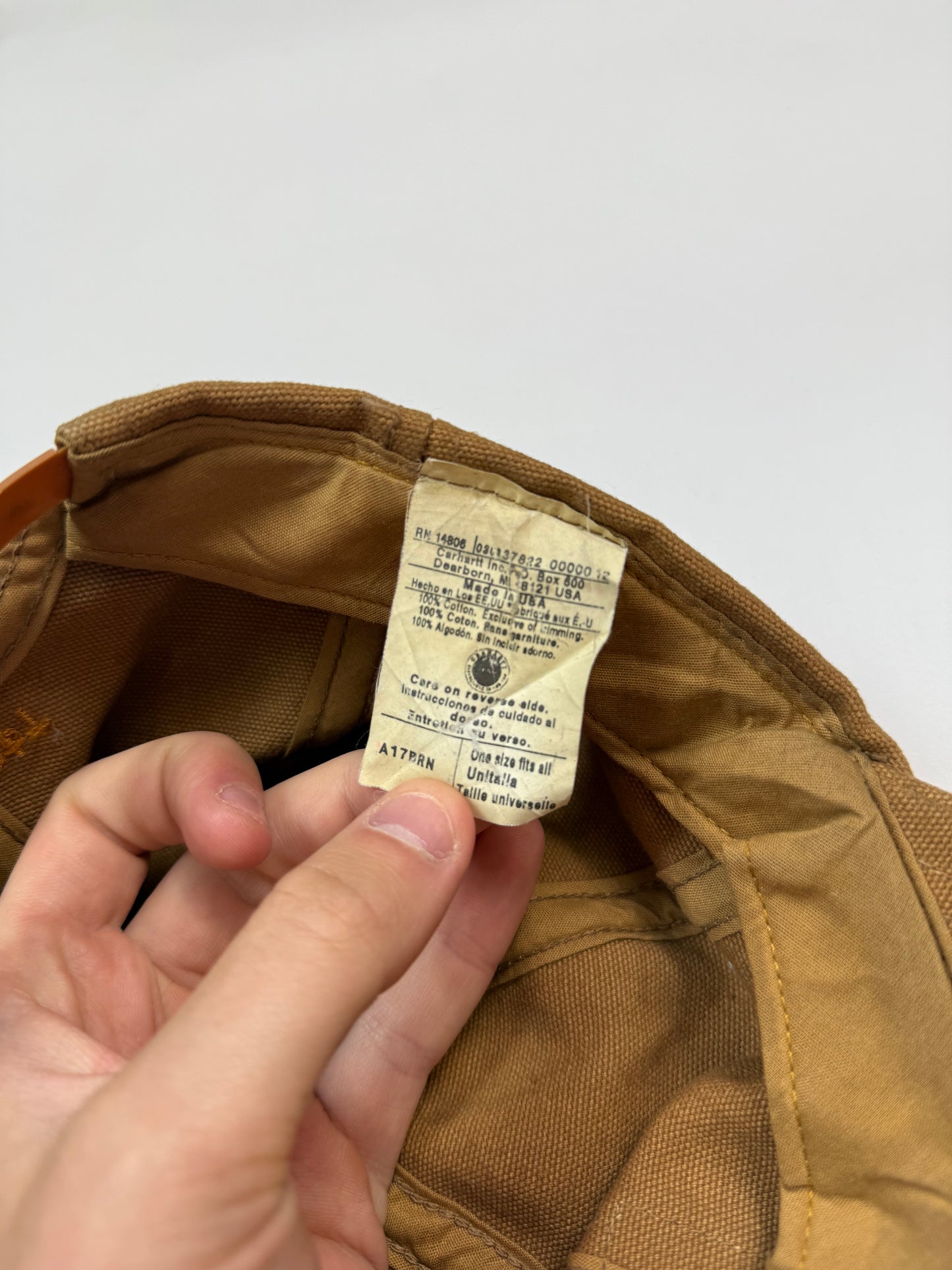 Vintage Carhartt baseball cap (OS)