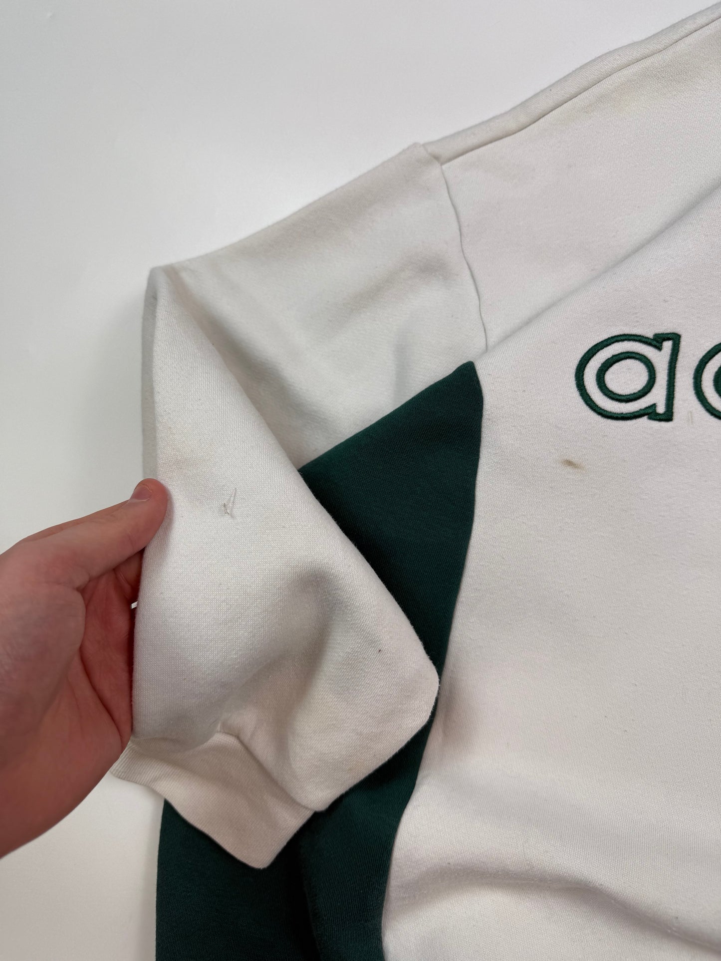 Adidas spell out sweatshirt (M)