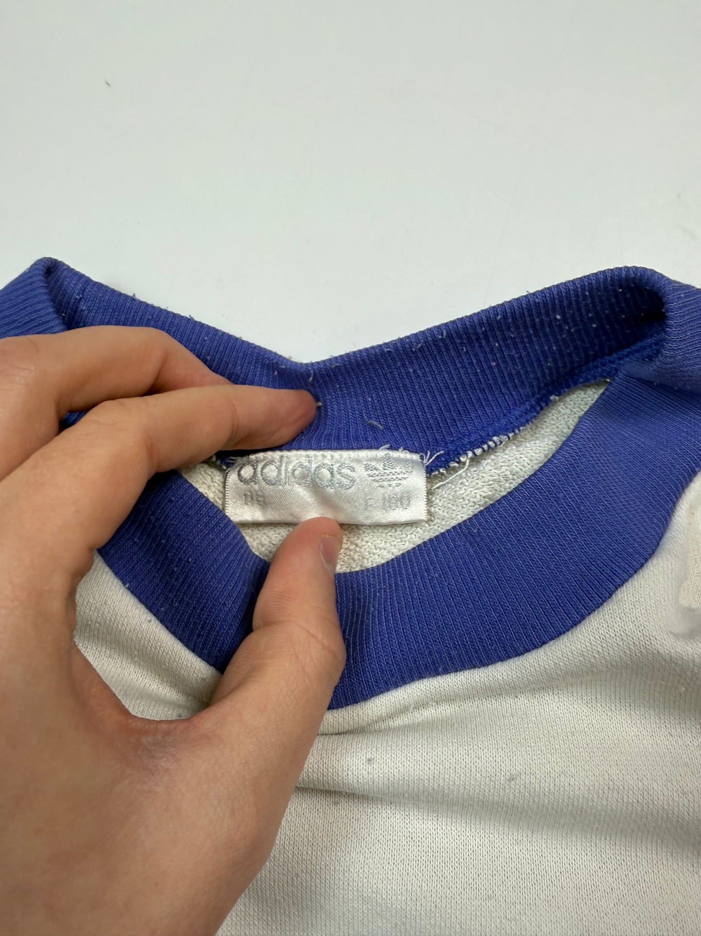 Vintage 90s Adidas originals colour block sweatshirt (M)