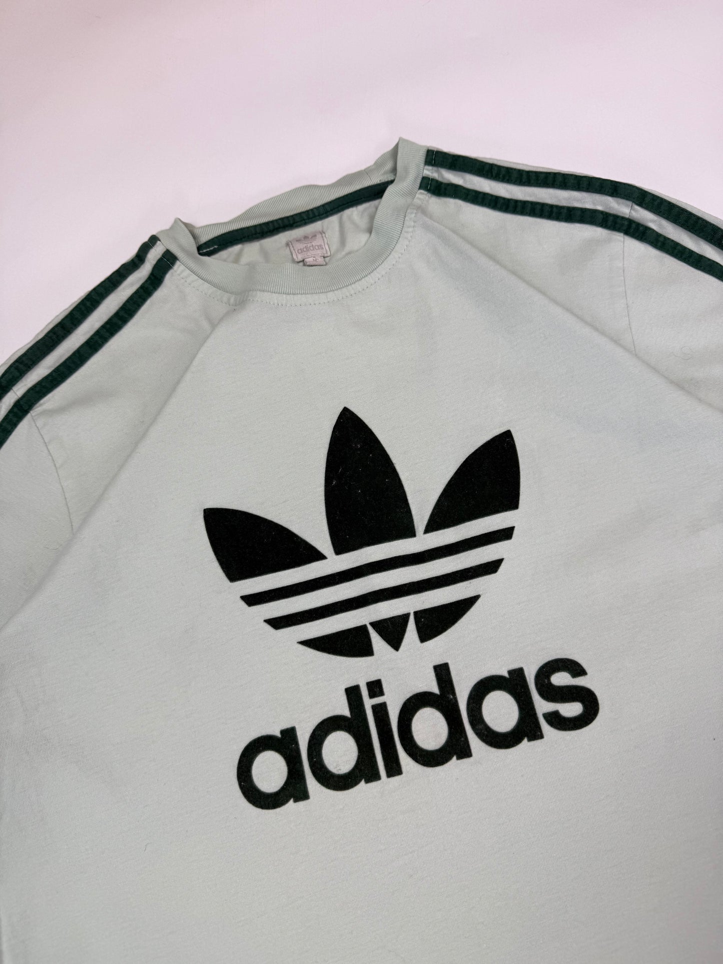 Vintage Adidas originals centre logo tee (M)
