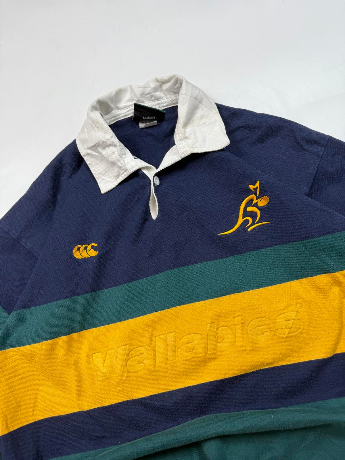 Vintage Australia 2001/02 Canterbury supporters rugby union shirt (L)