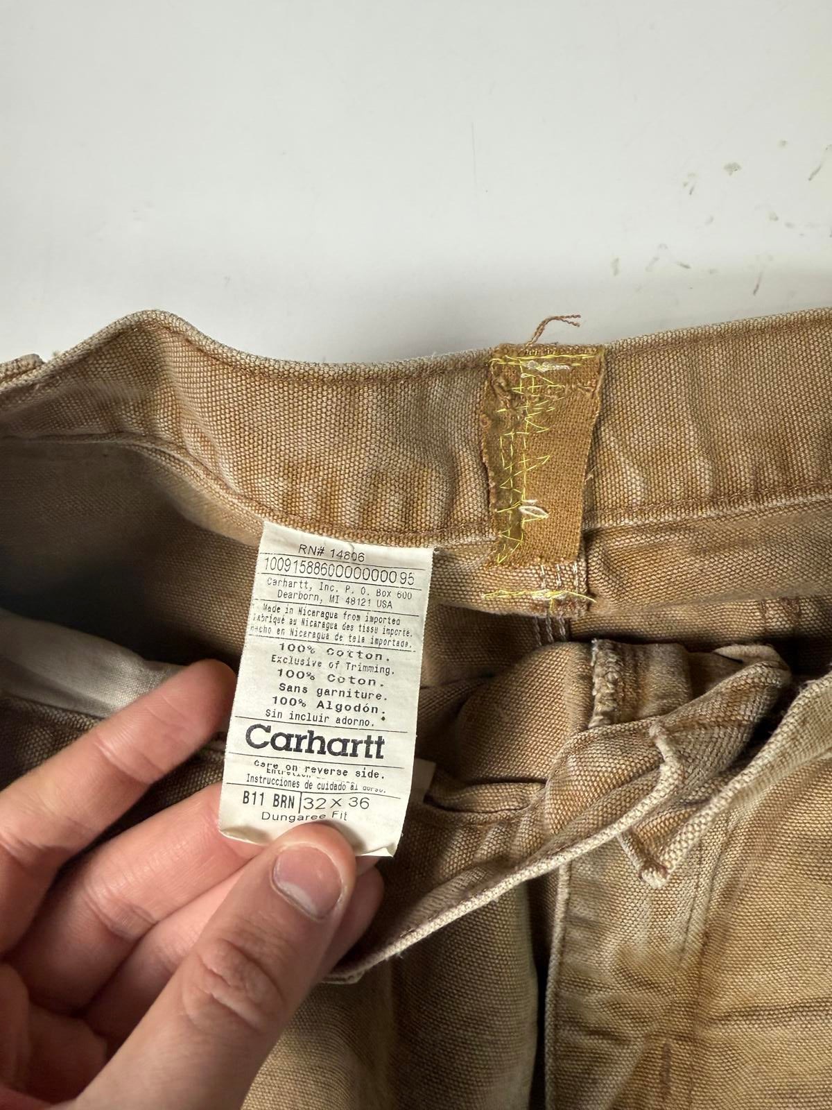 Vintage Carhartt baggy carpenter pants (W32)
