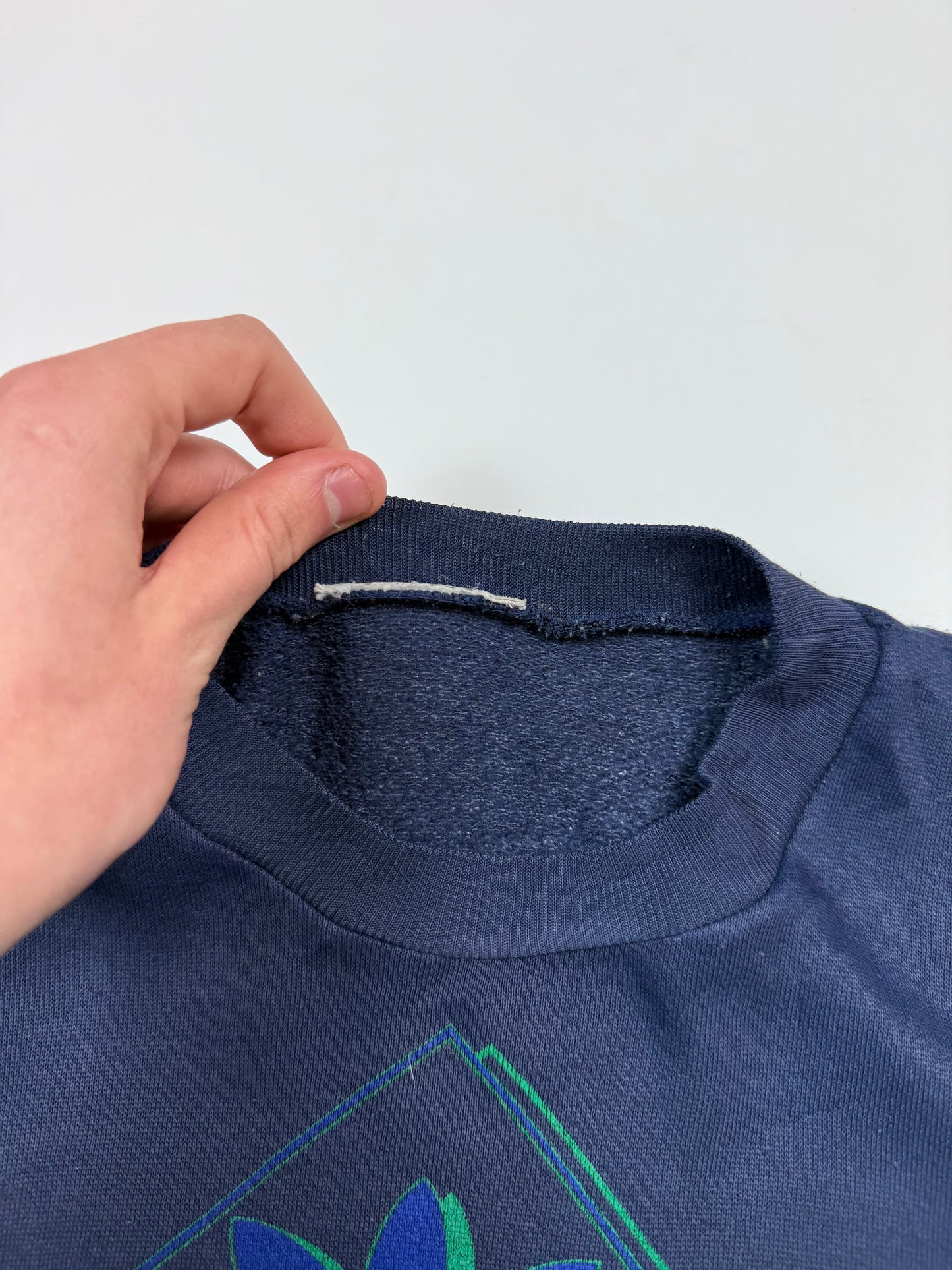 Vintage 90s Adidas originals colour block sweatshirt (S)