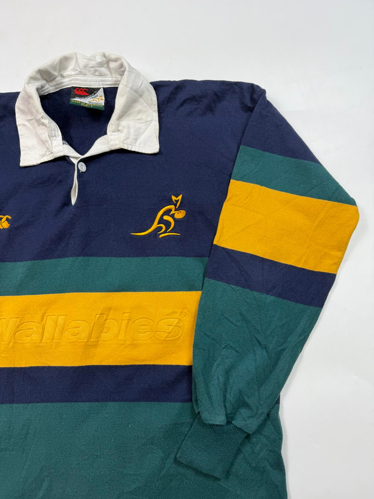 Vintage Australia 2001/02 Canterbury supporters rugby union shirt (L)