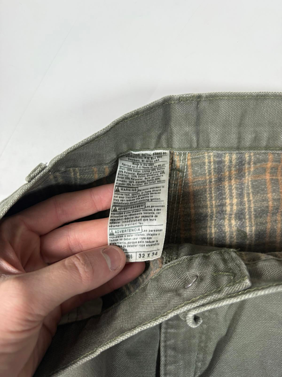 Vintage Carhartt baggy carpenter pants (W32)