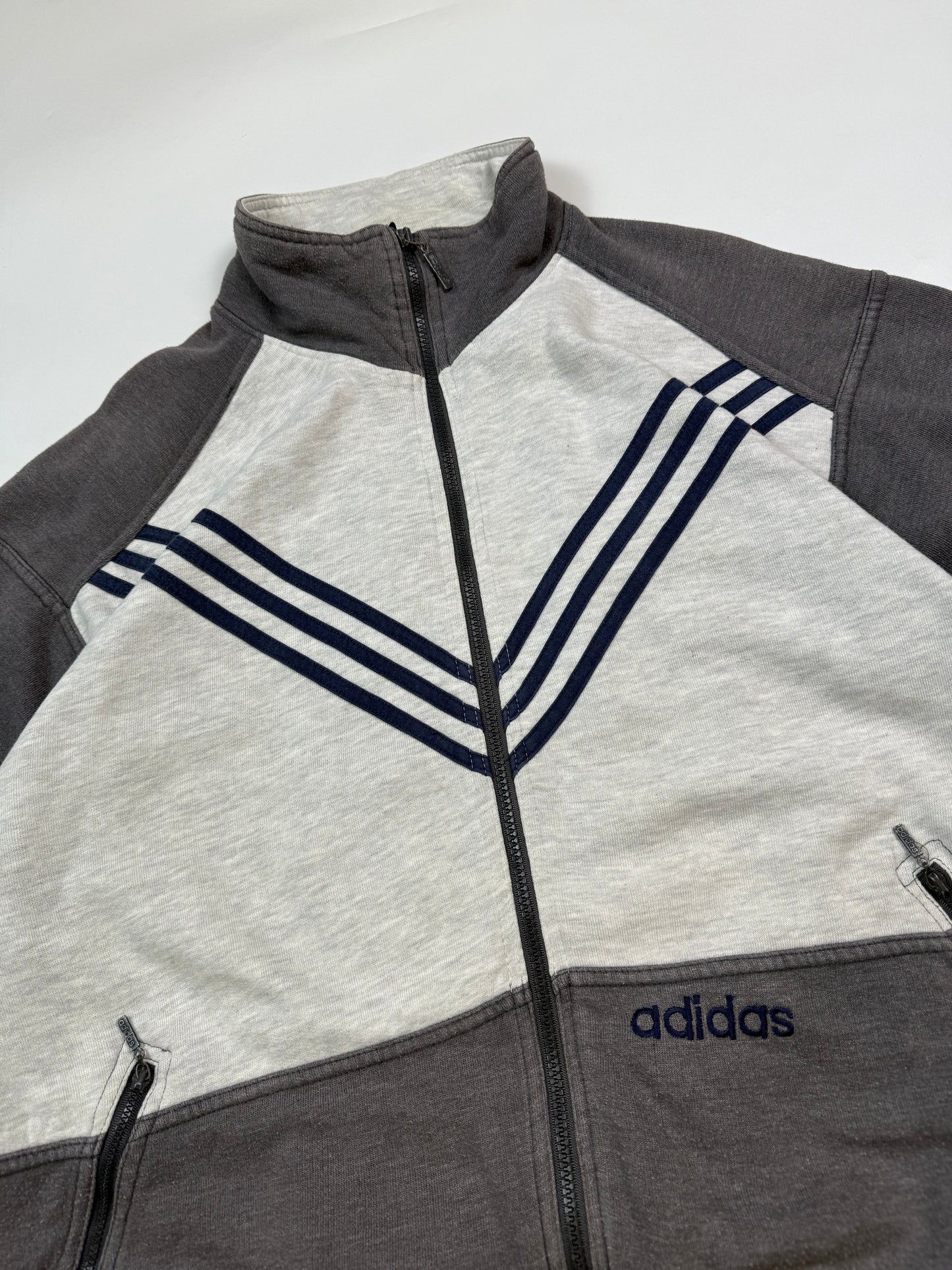 Vintage 90s Adidas originals track top (L)