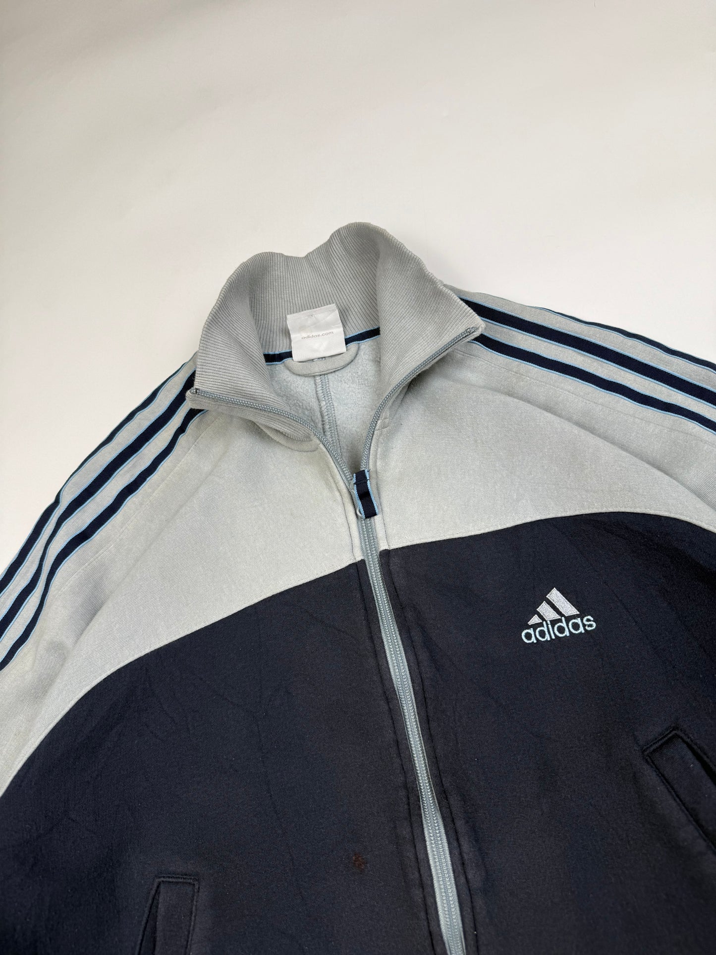 Vintage Adidas spell out track top (M)