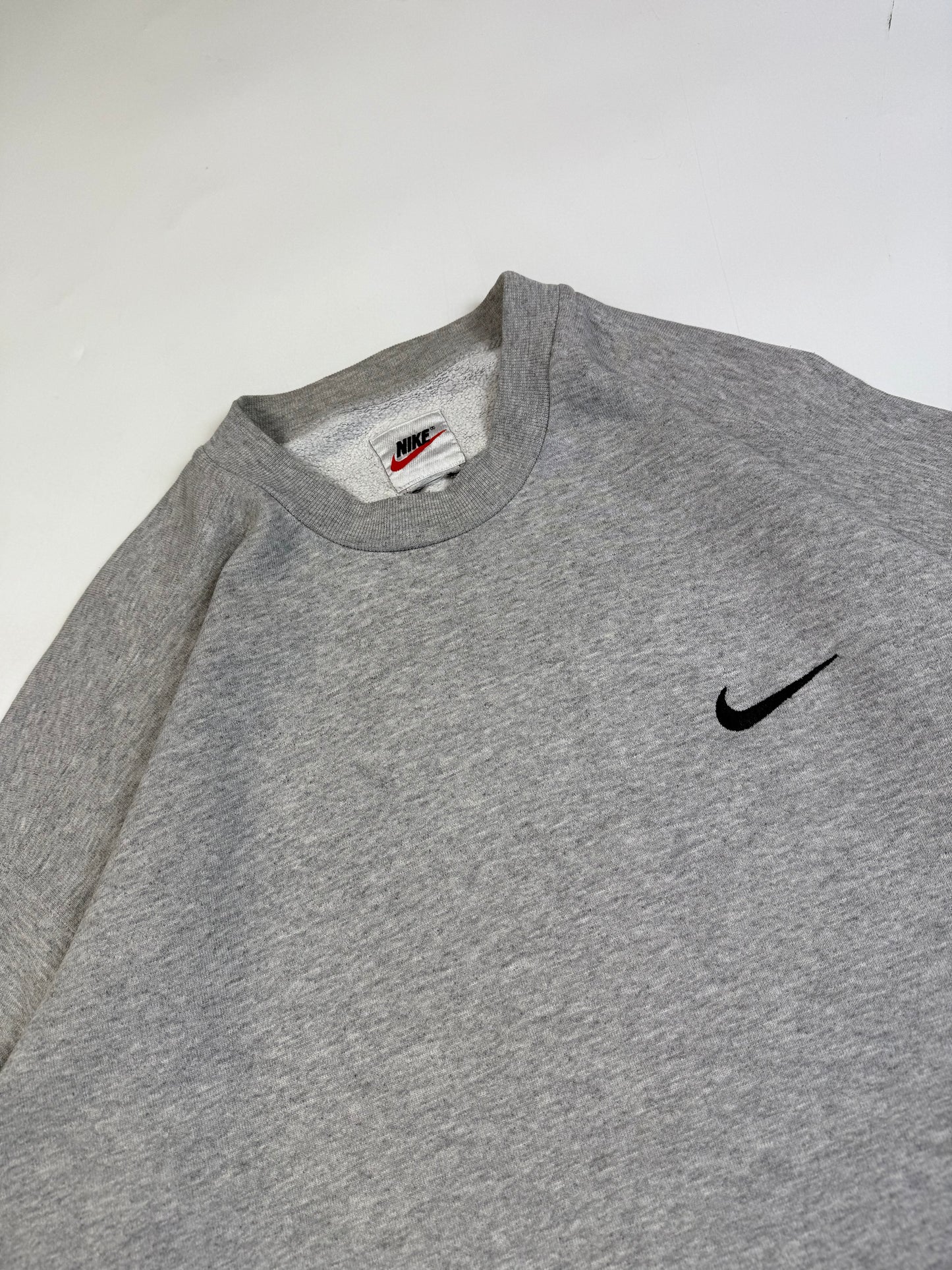 Vintage 90s Nike mini swoosh sweatshirt (XXL)