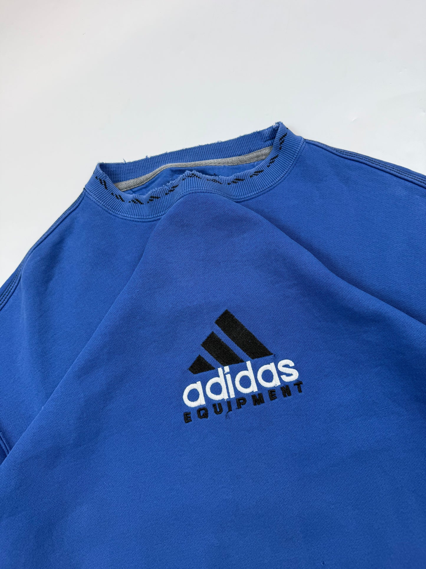 Vintage 90s Adidas equipment centre logo sweatshirt (L)