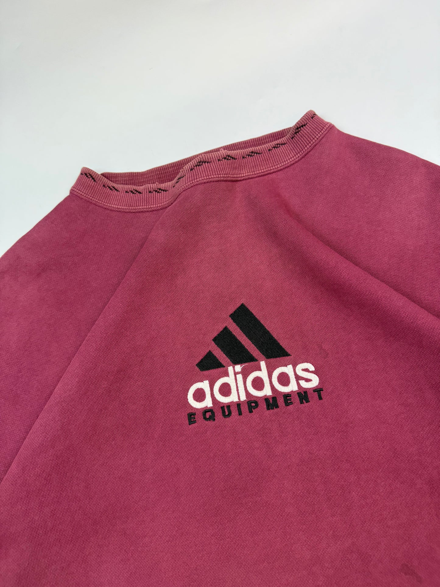 Vintage 90s Adidas equipment centre logo sweatshirt (L)