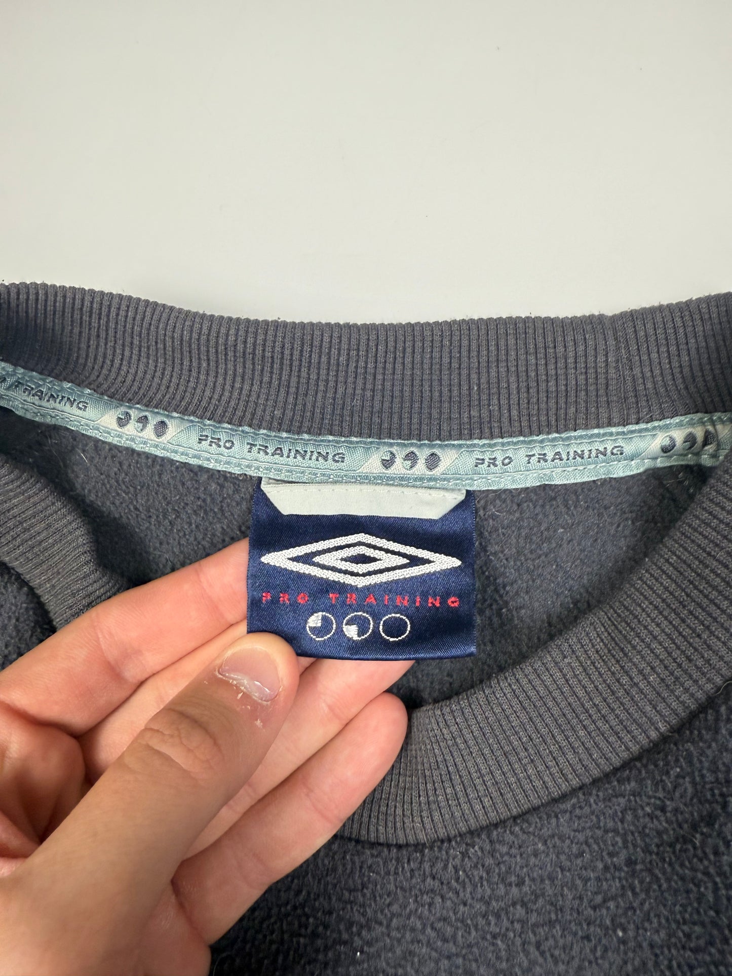 Vintage 90s Umbro Pro training fleece sweatshirt (XXL)