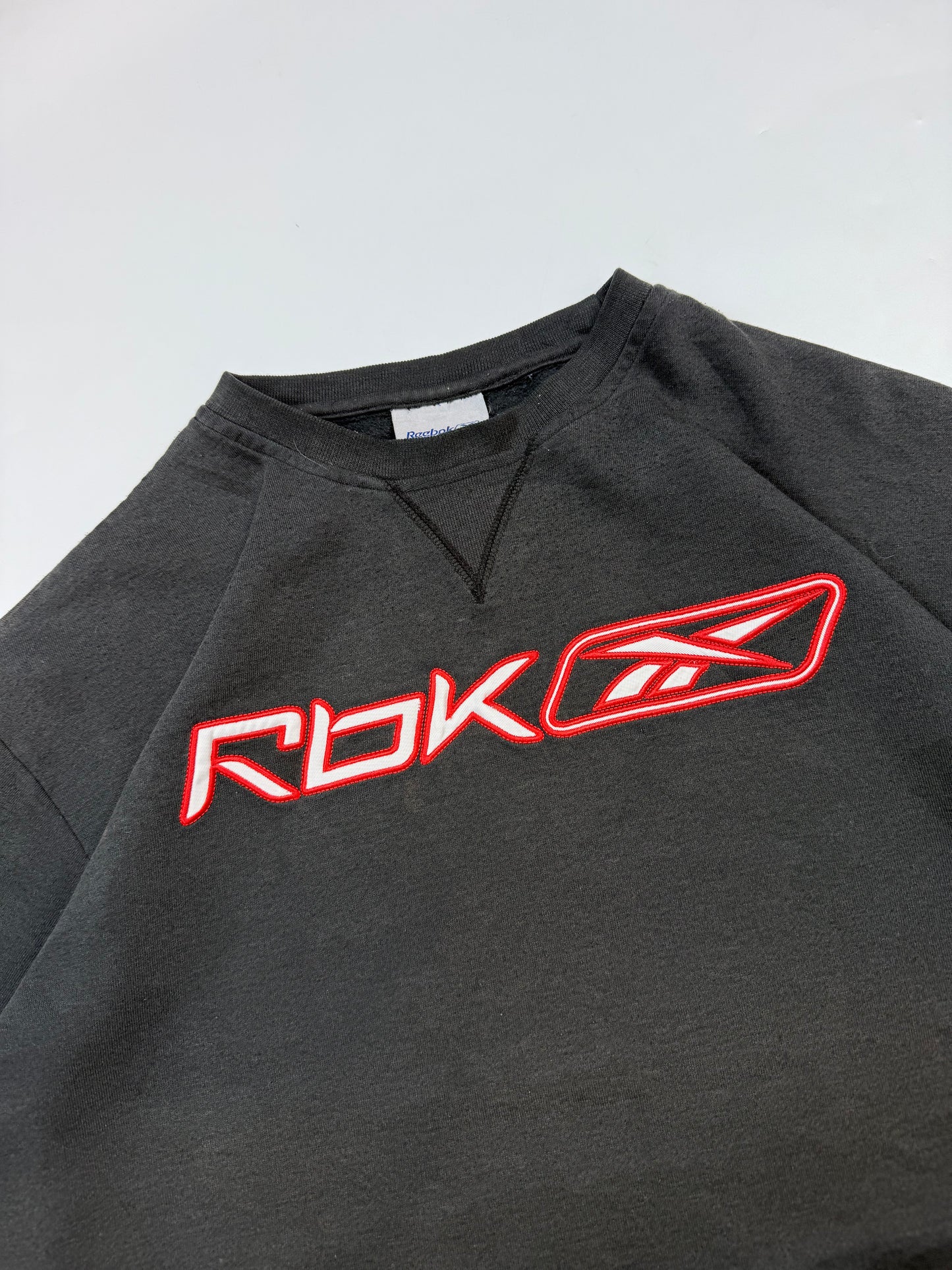Vintage Reebok spell out sweatshirt (M)