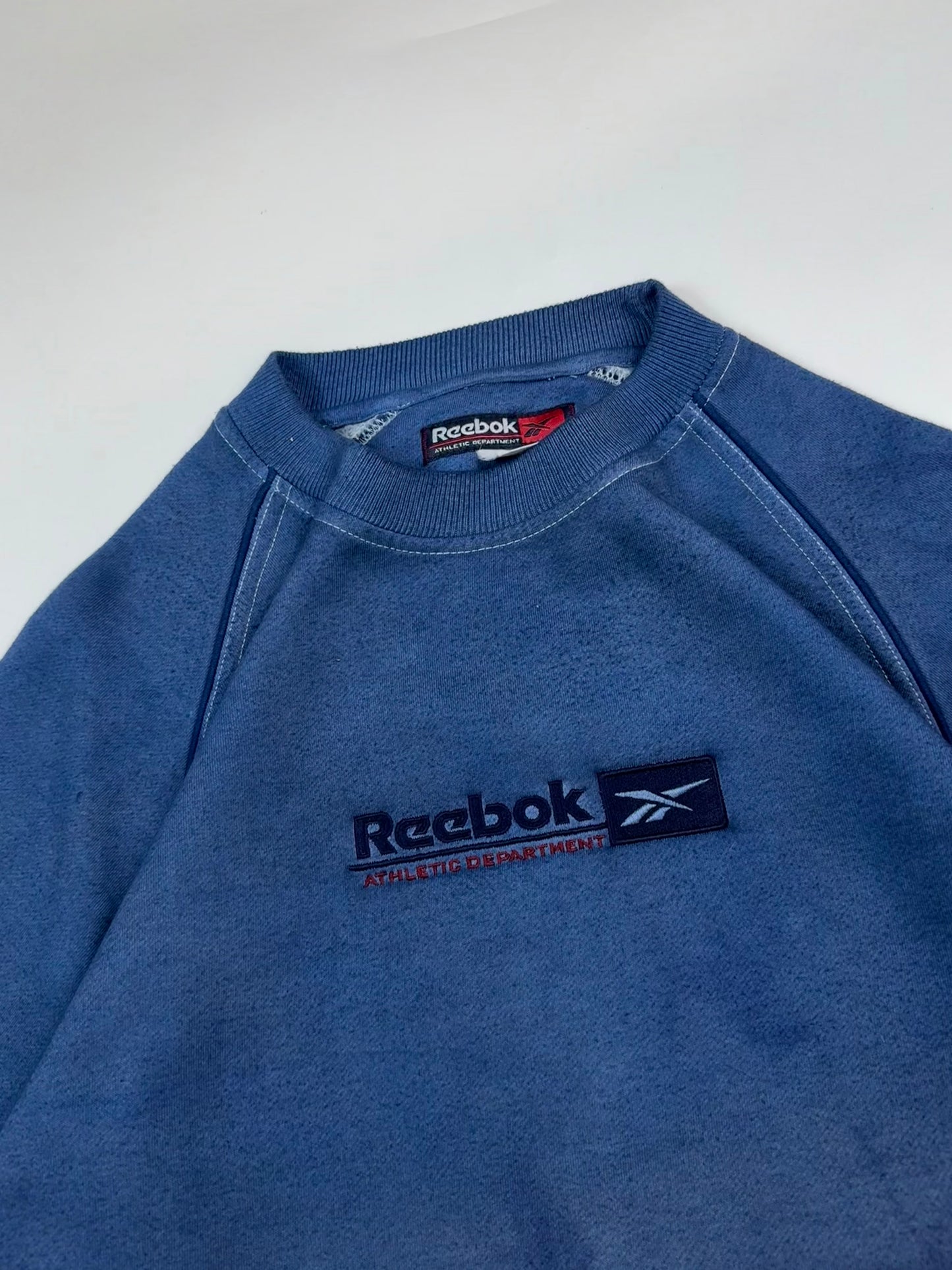 Vintage 90s Reebok athletic dept centre logo sweatshirt (XL)