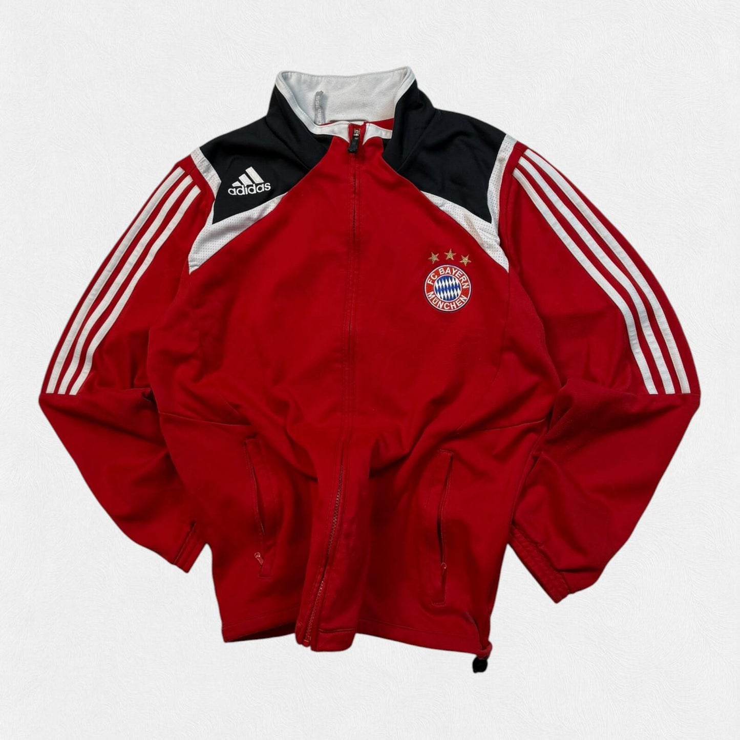 Vintage Bayern Munich 2007/08 Adidas football track jacket (L)