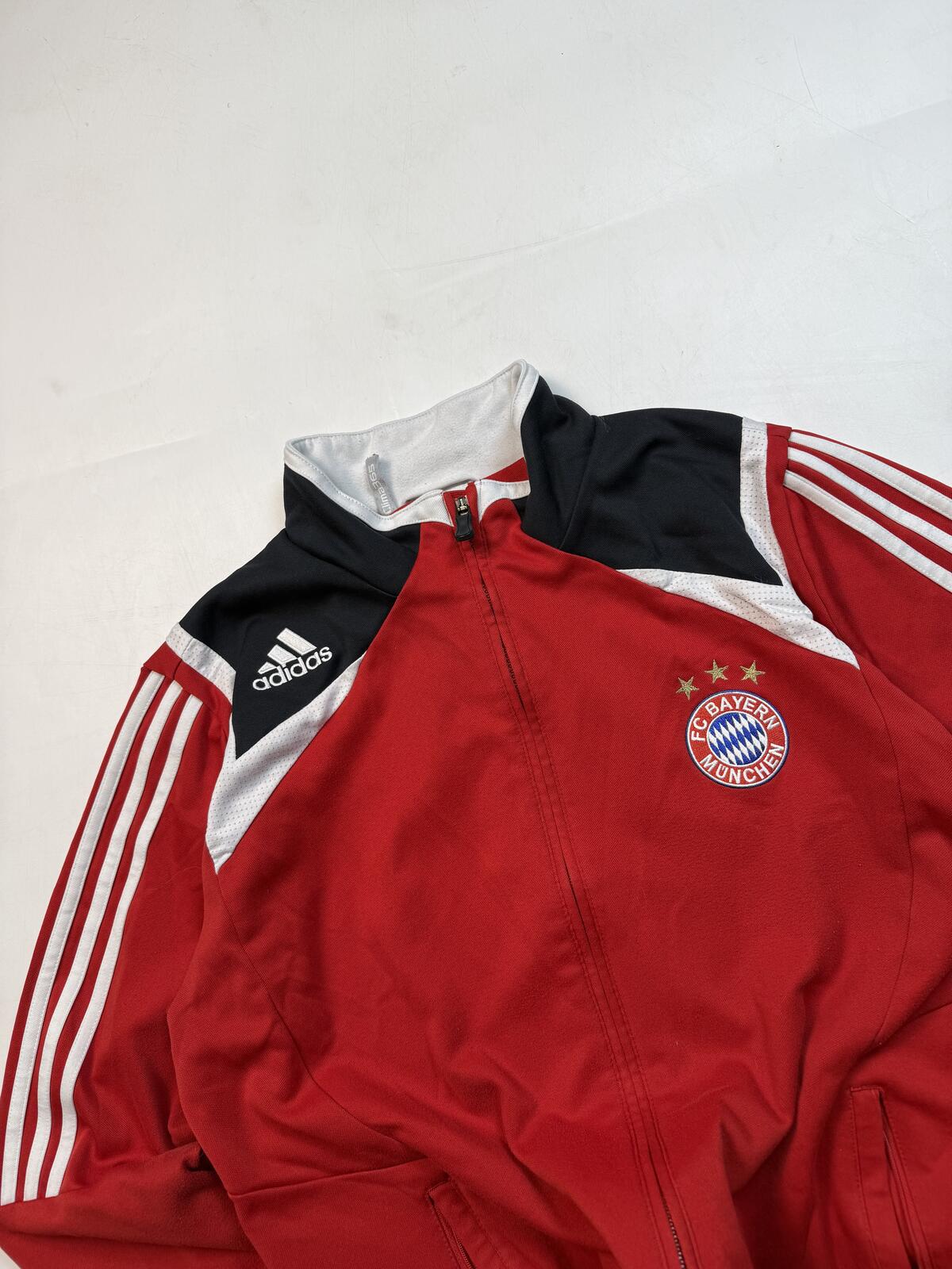 Vintage Bayern Munich 2007/08 Adidas football track jacket (L)