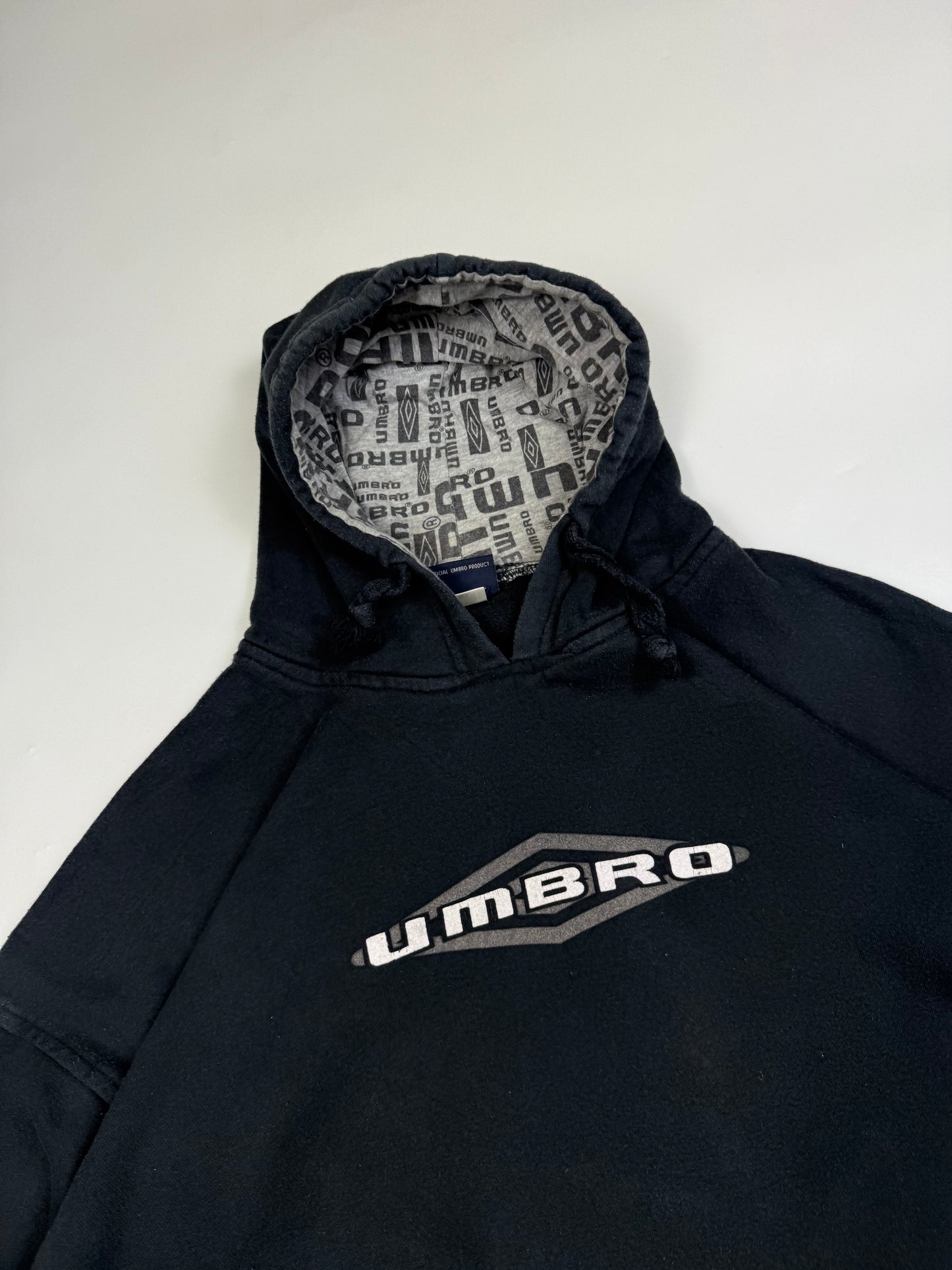 Vintage Umbro spell out hoodie (XL)