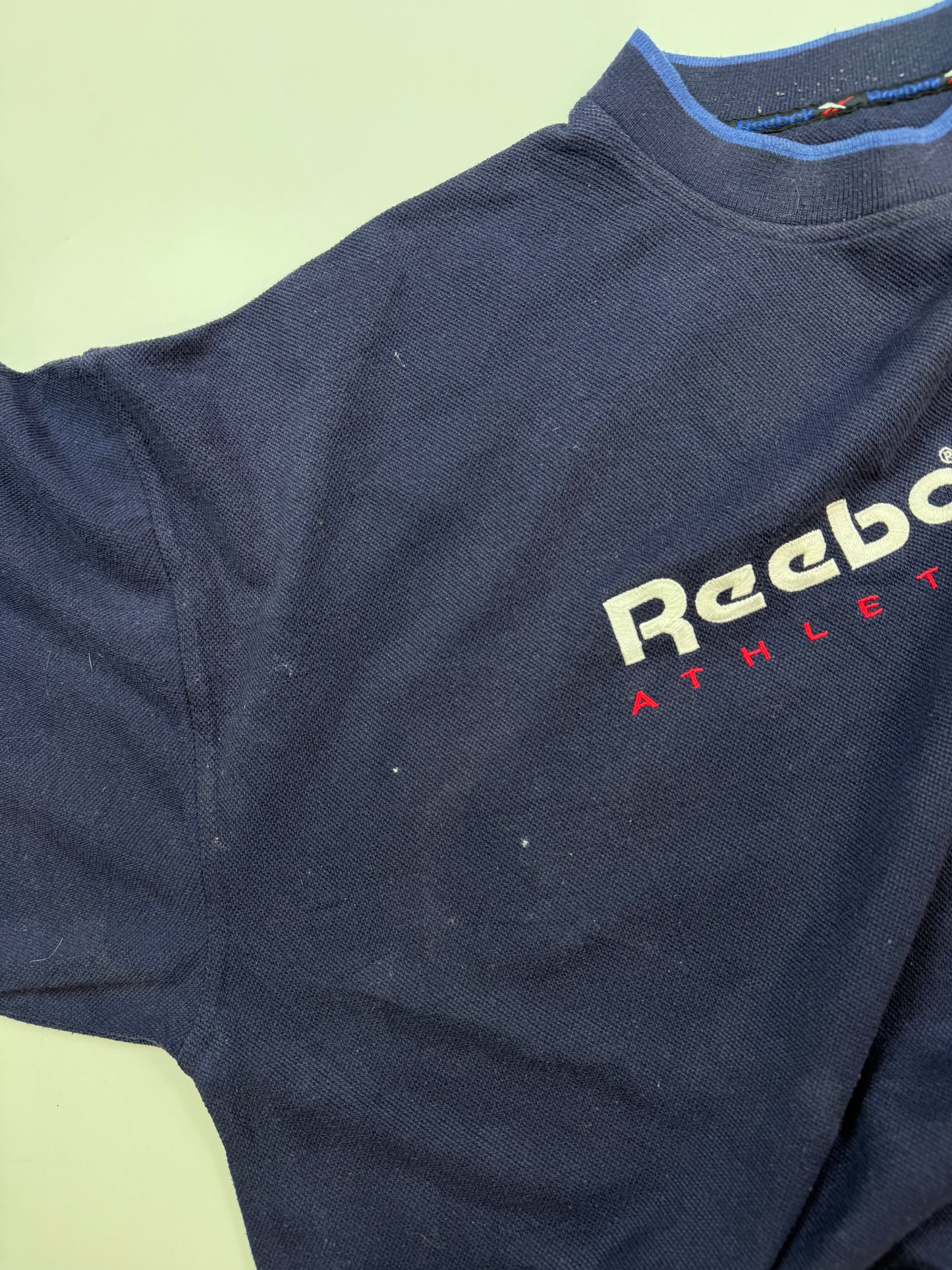 Vintage 90s Reebok athletic dept spell out sweatshirt (M)