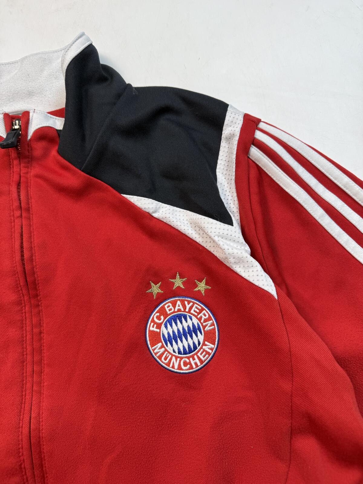 Vintage Bayern Munich 2007/08 Adidas football track jacket (L)