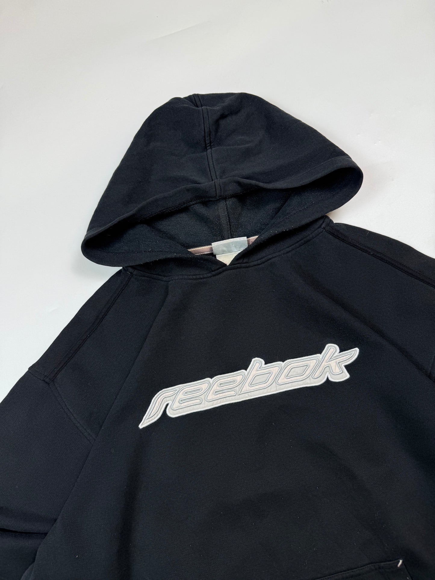 Vintage Reebok spell out hoodie (M)