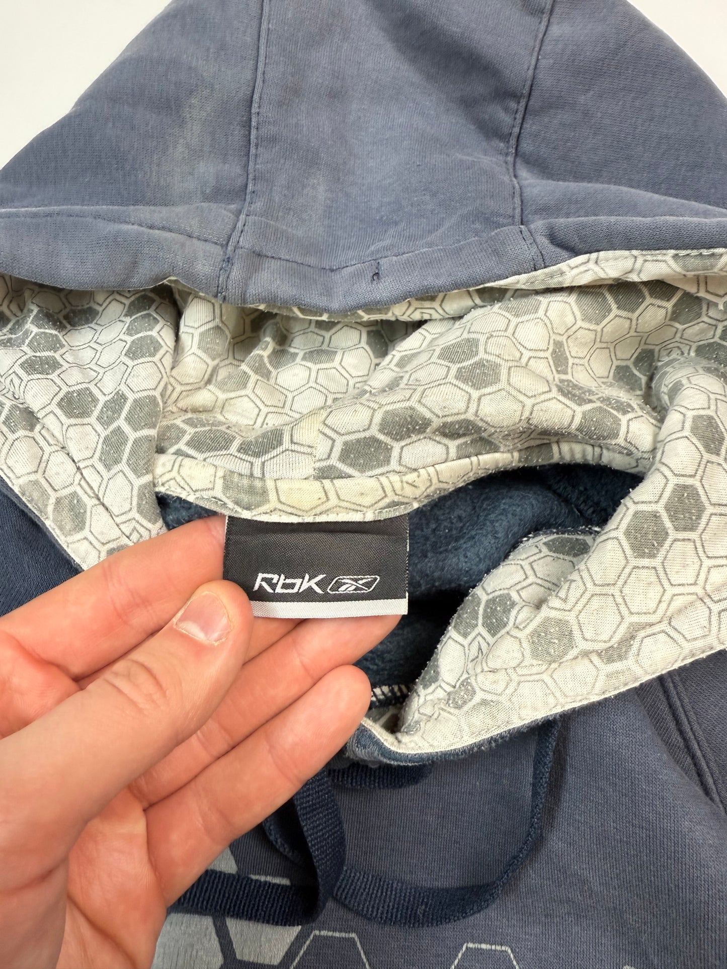 Vintage Reebok centre logo hoodie (M)