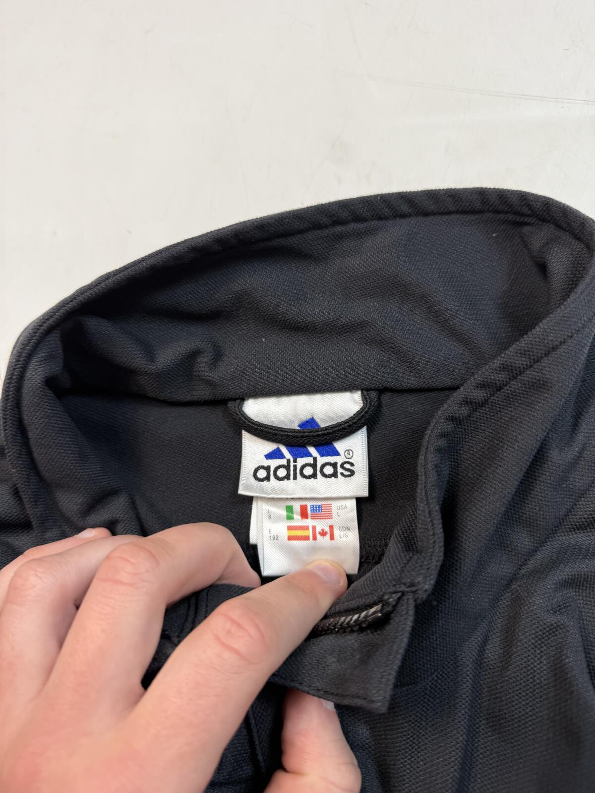 Vintage Bayer Leverkusen 2002/03 Adidas training pullover jacket (L)