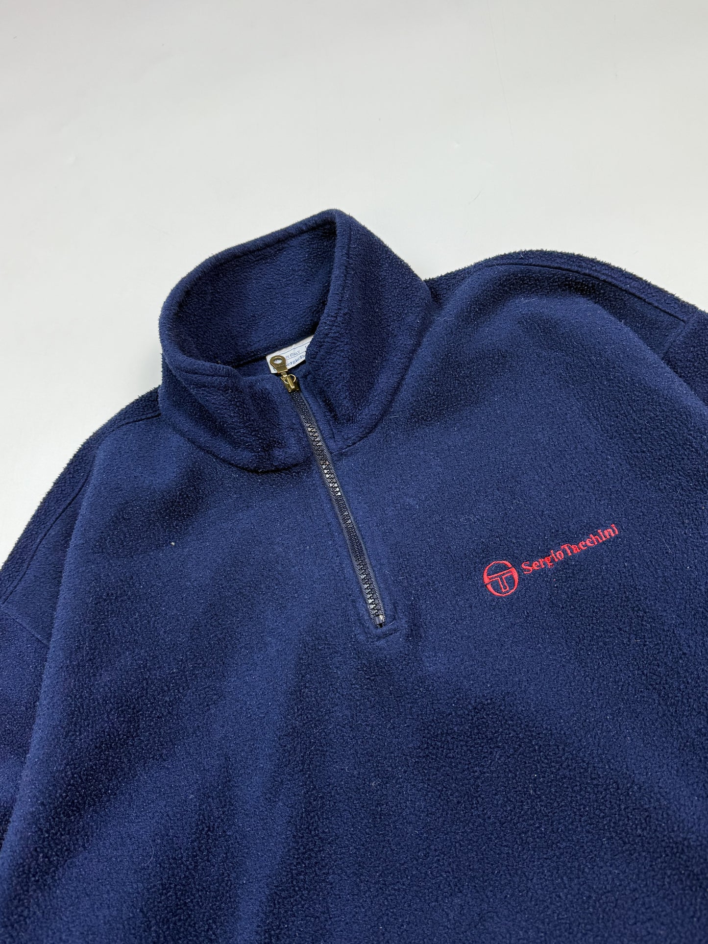 Vintage 90s Sergio Tacchini quarter zip fleece (L)