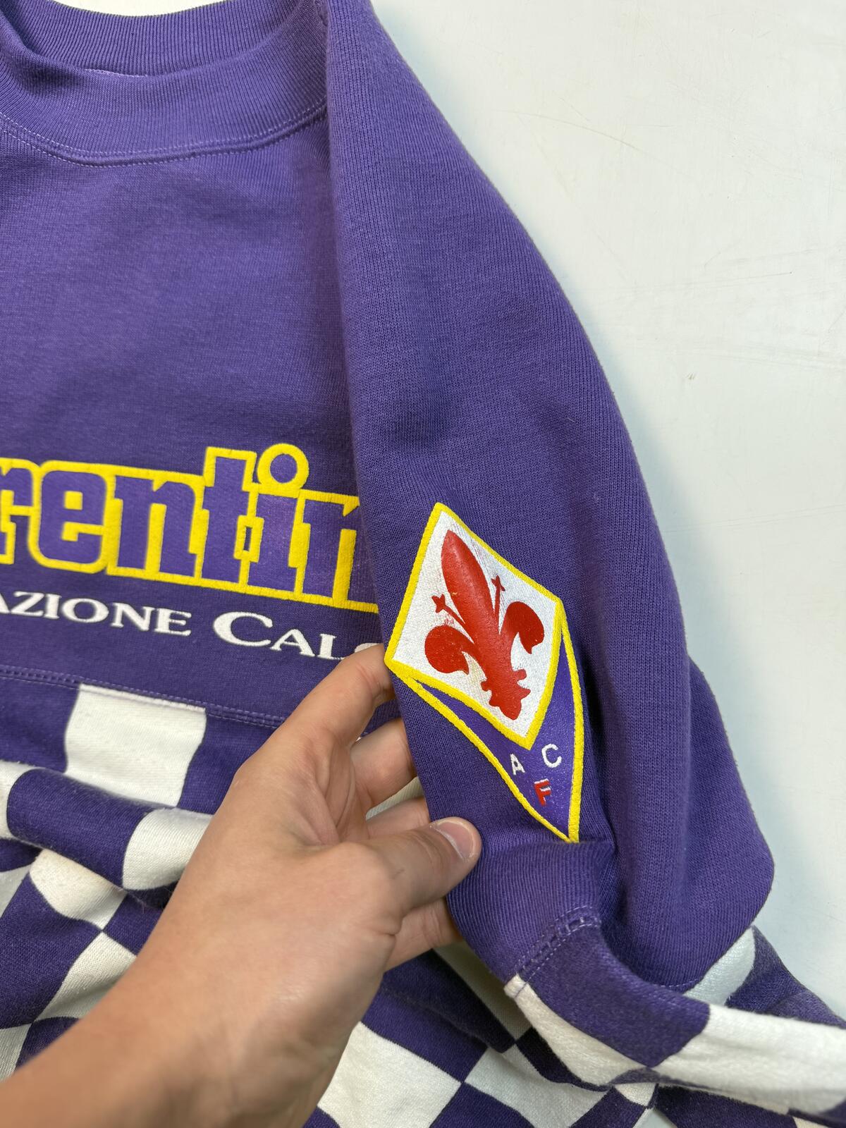 Vintage Fiorentina 1990/91 La felpe football sweatshirt (S)