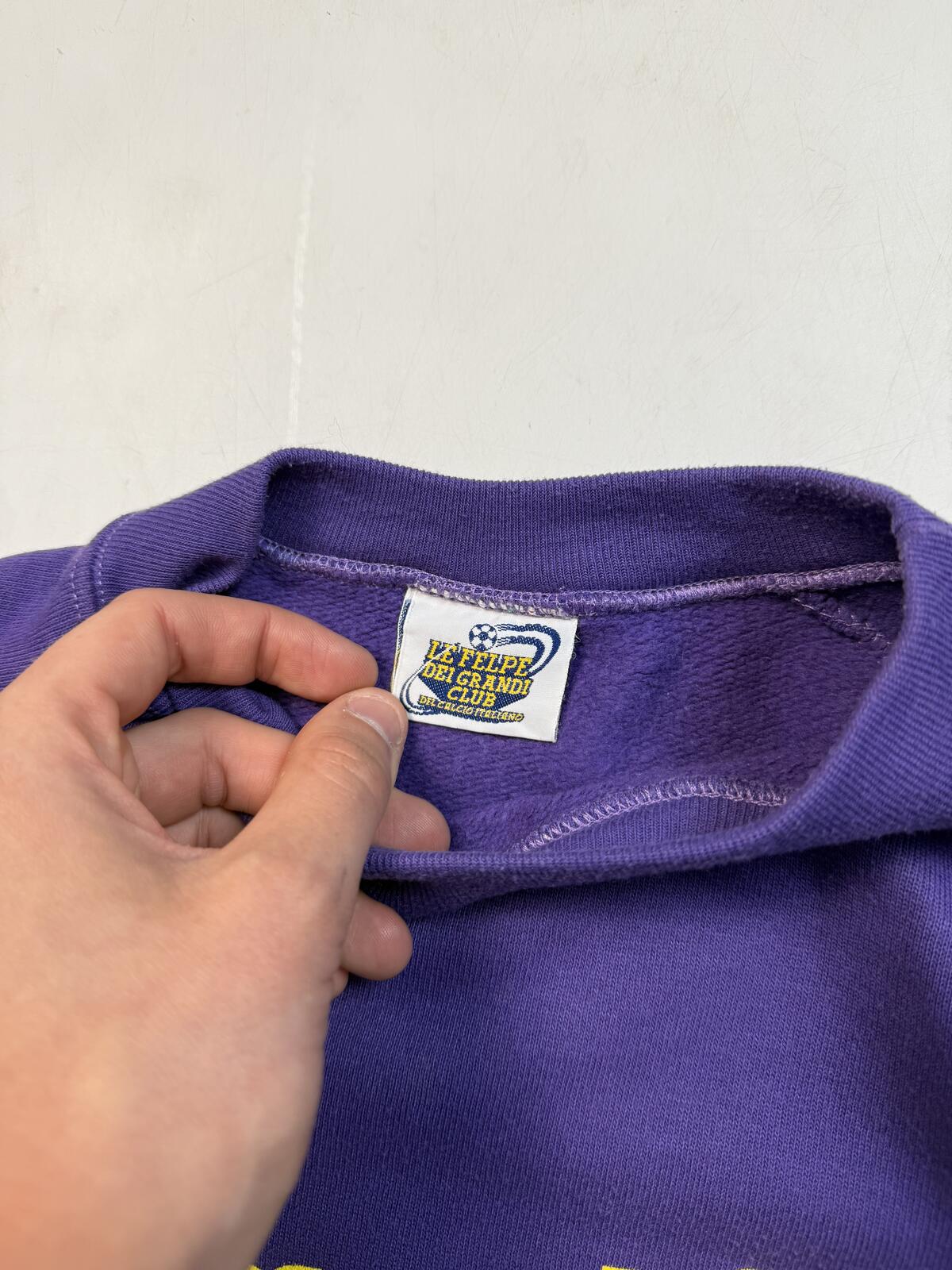 Vintage Fiorentina 1990/91 La felpe football sweatshirt (S)