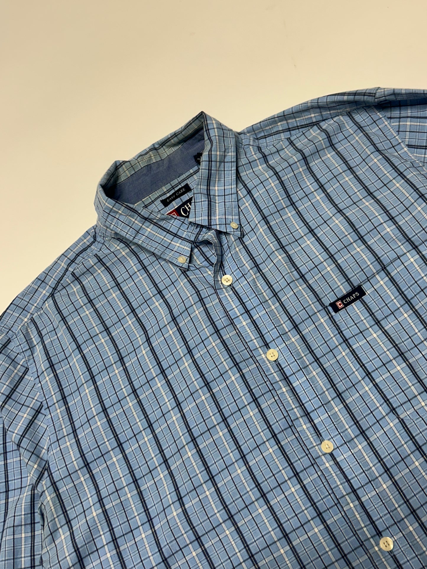 Chaps long sleeve check shirt (XL)