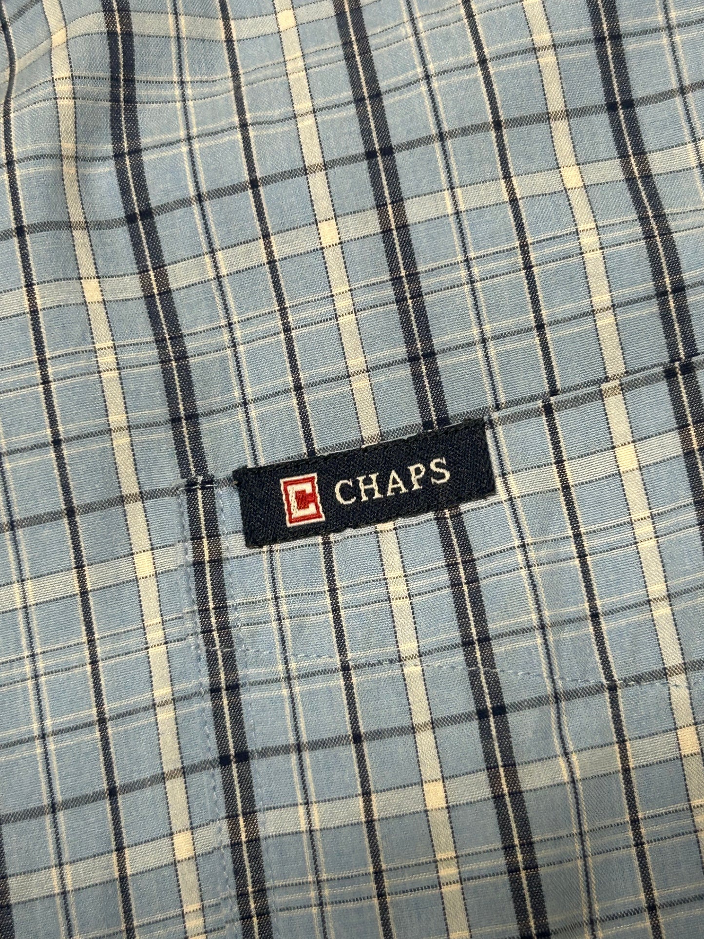 Chaps long sleeve check shirt (XL)