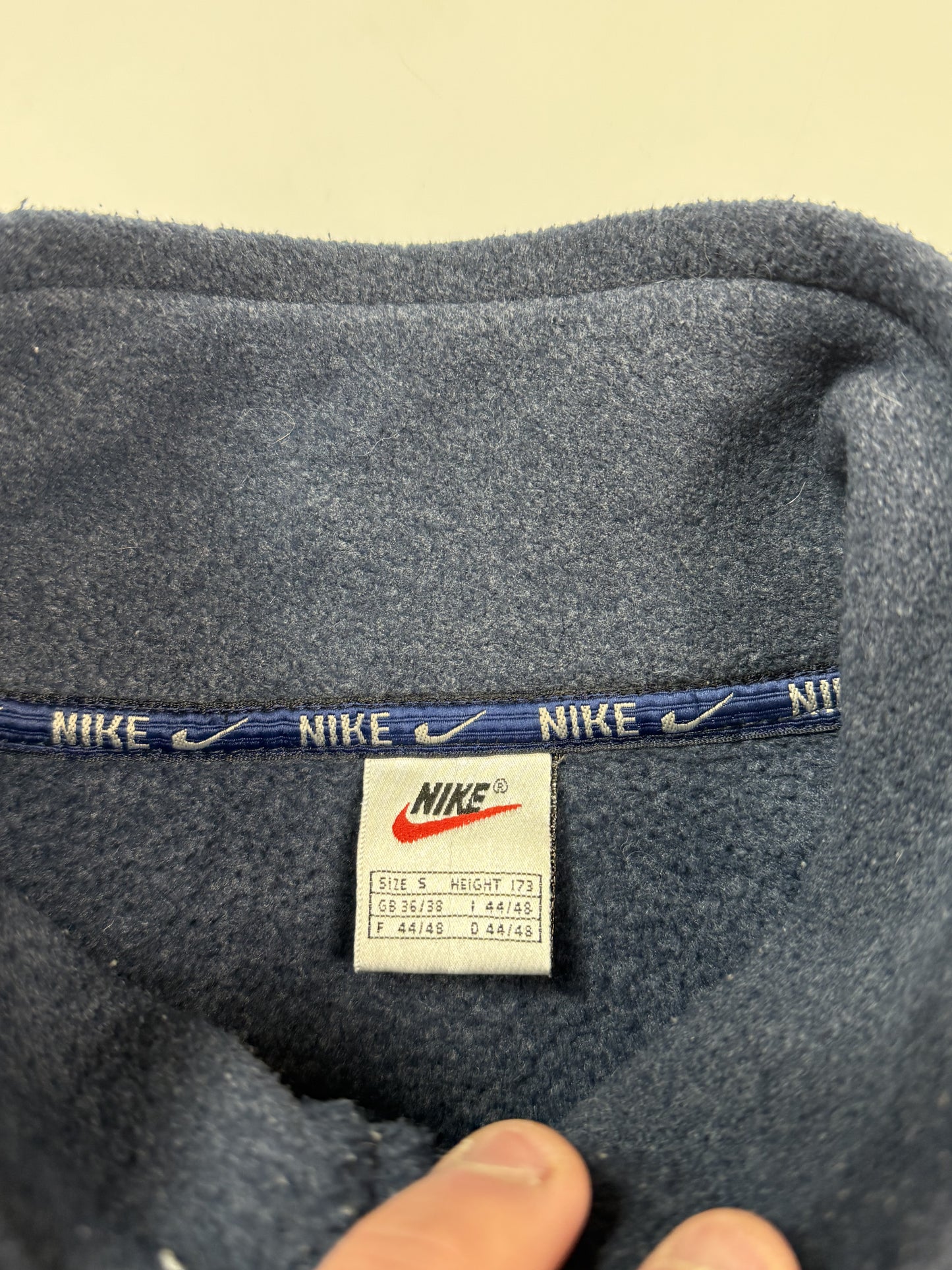 Vintage 90s Nike zip up fleece (M)