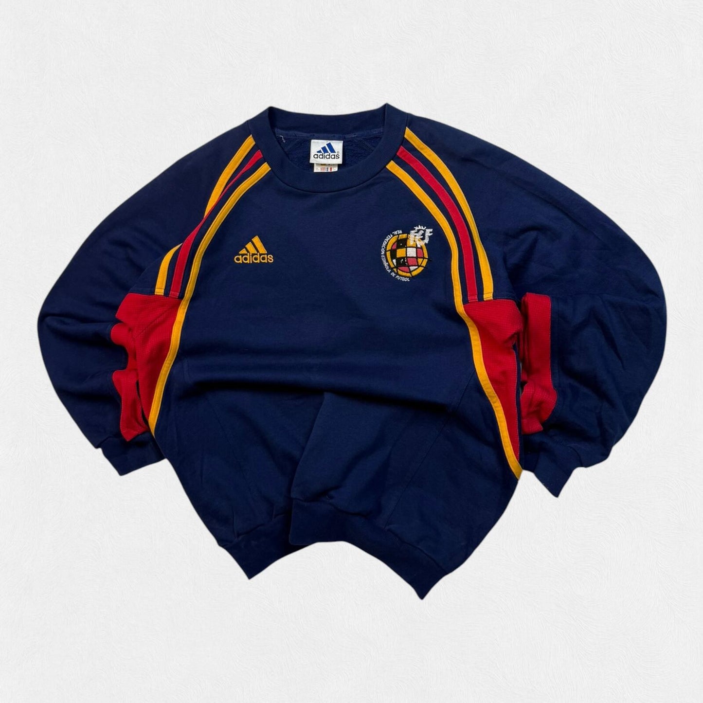 Vintage Spain 1998/99 Adidas football sweatshirt (S)